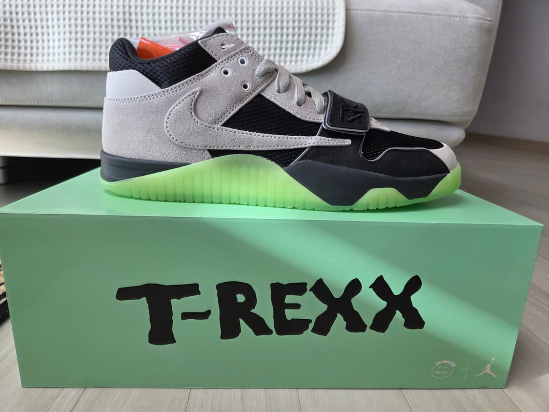 스캇 체이스B 점프맨 잭 TR 블랙 나이트 실버 [280, 새상품] 상품이미지1