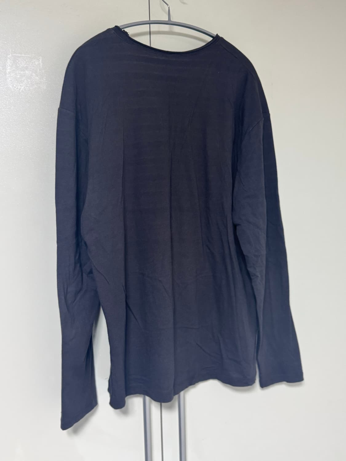 해칭룸 Two Face Stripe Tee Blue Charcoal[3] 상품이미지4