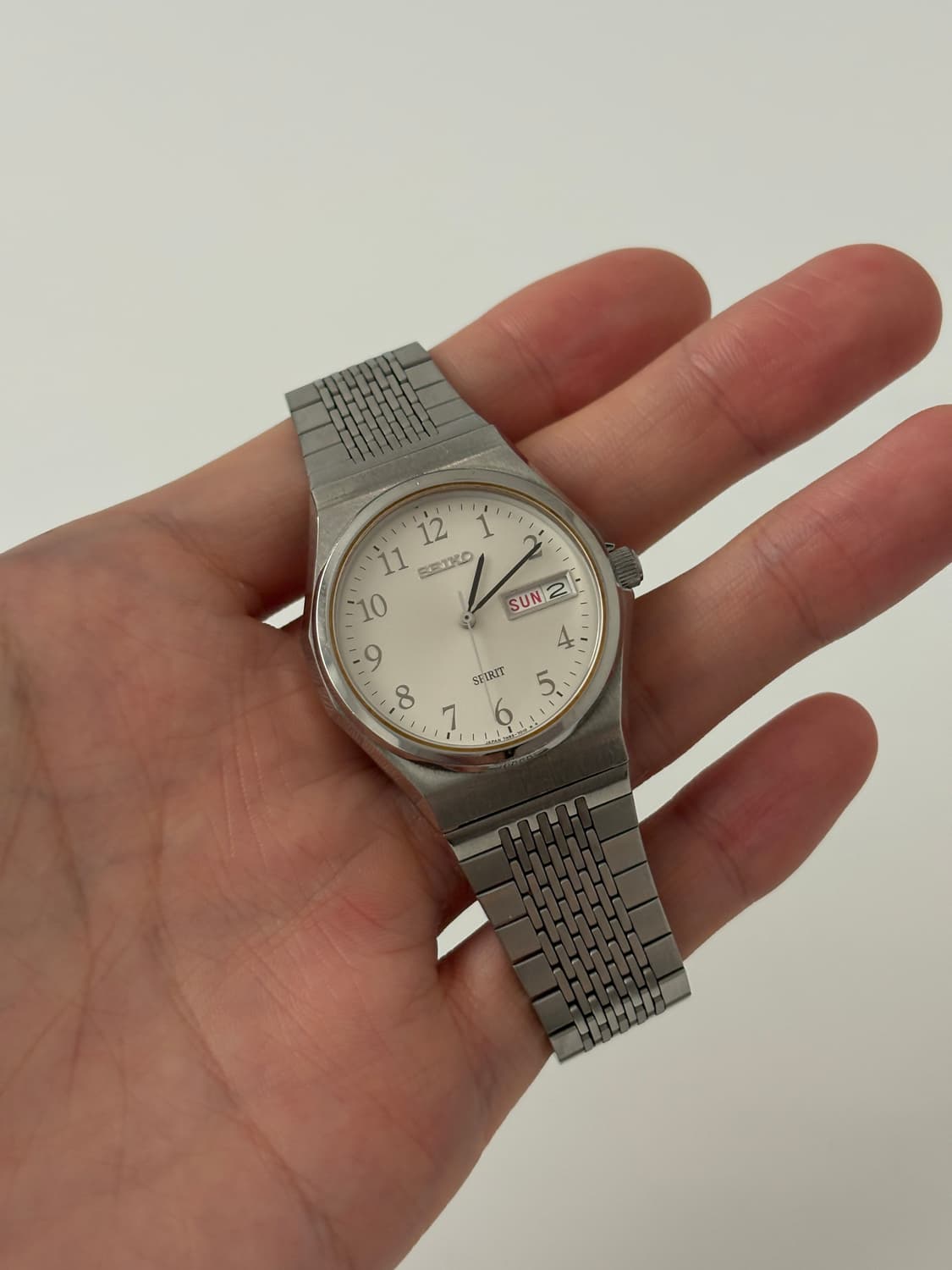 1990s Spirit Arabic Dial Silver Quartz 상품이미지1