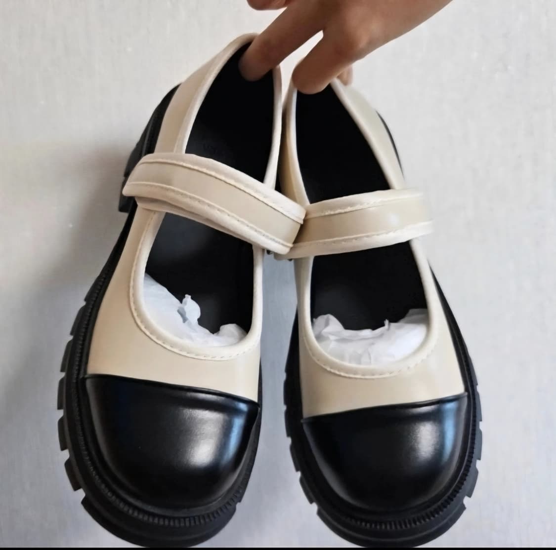 메리제인 플랫폼 로퍼/구두/새상품 상품이미지5