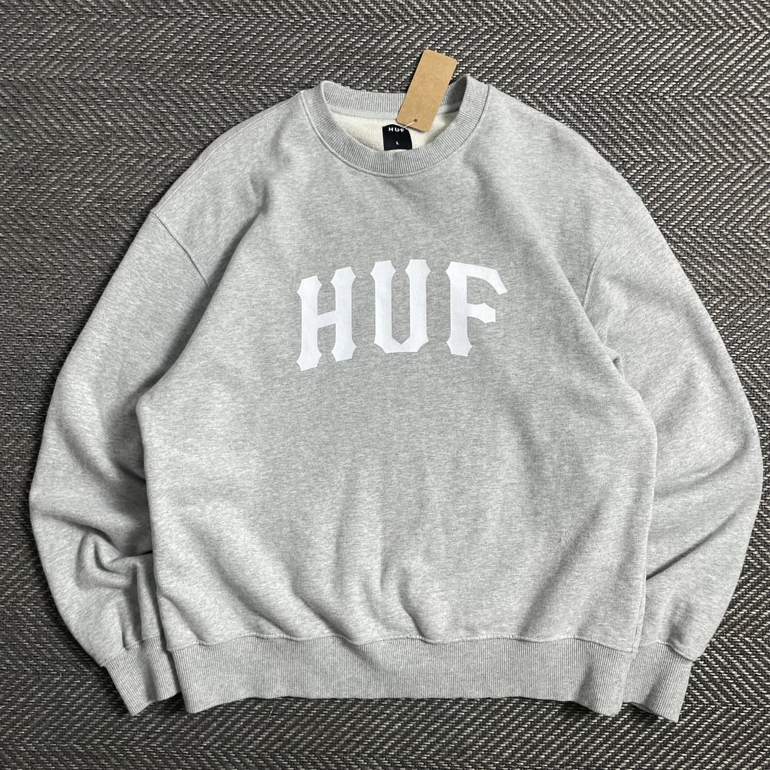 HUF 아치로고 크루넥 맨투맨y 4995 상품이미지1