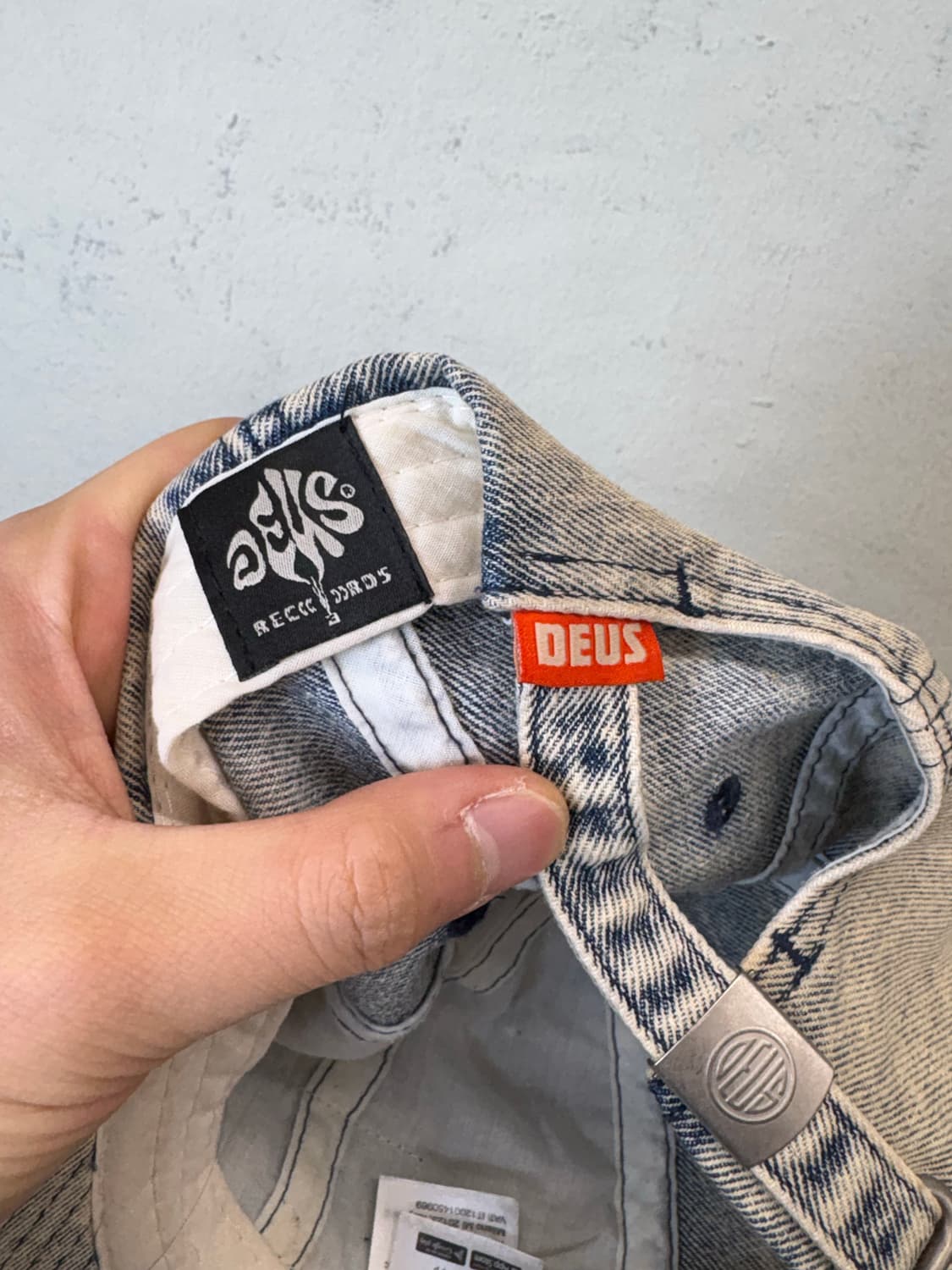 데우스 엑스마키나 오티즈 데님 볼캡 상품이미지5