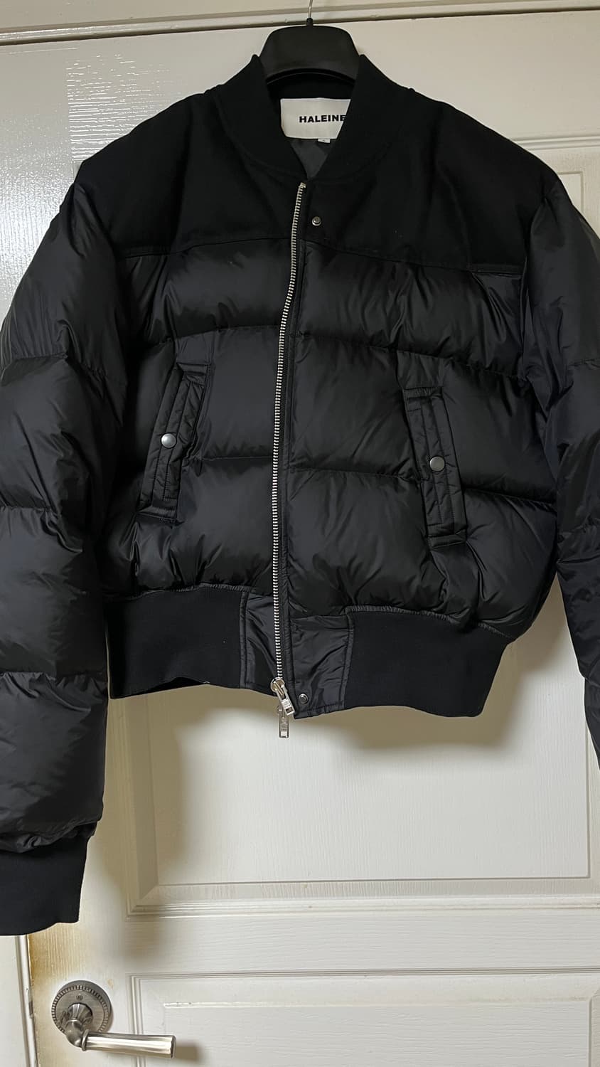 알렌느 크롭 덕다운 봄버 자켓 2 상품이미지3