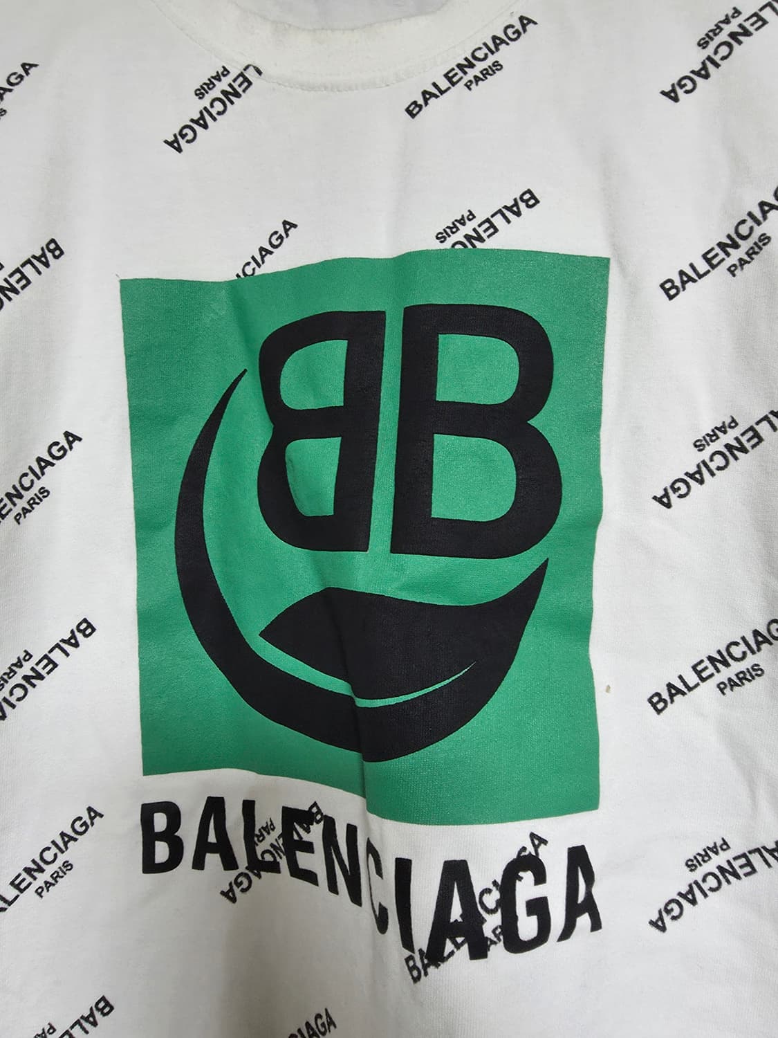 발렌시아가로고반팔 100~103 상품이미지2