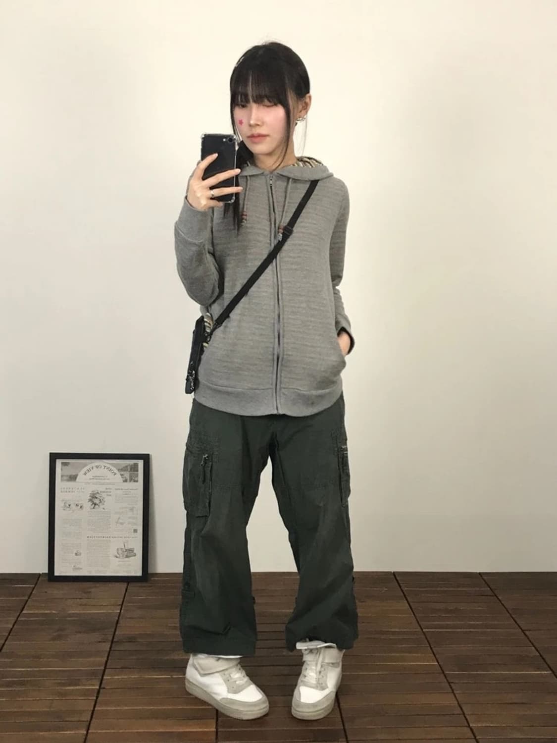 Servadical Striped Lined Zip Hoodie 상품이미지1