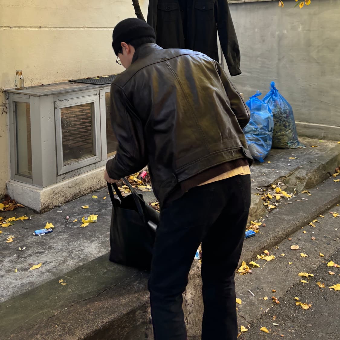 Balenciaga vintage leather jacket 상품이미지10