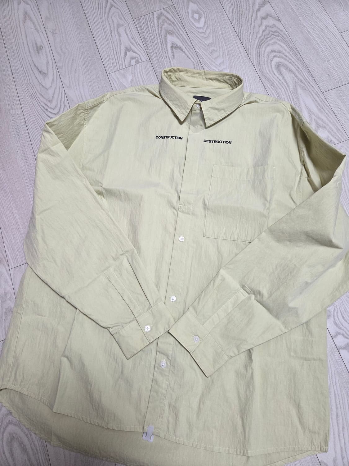 (L)H&M 레귤러핏 셔츠 상품이미지3