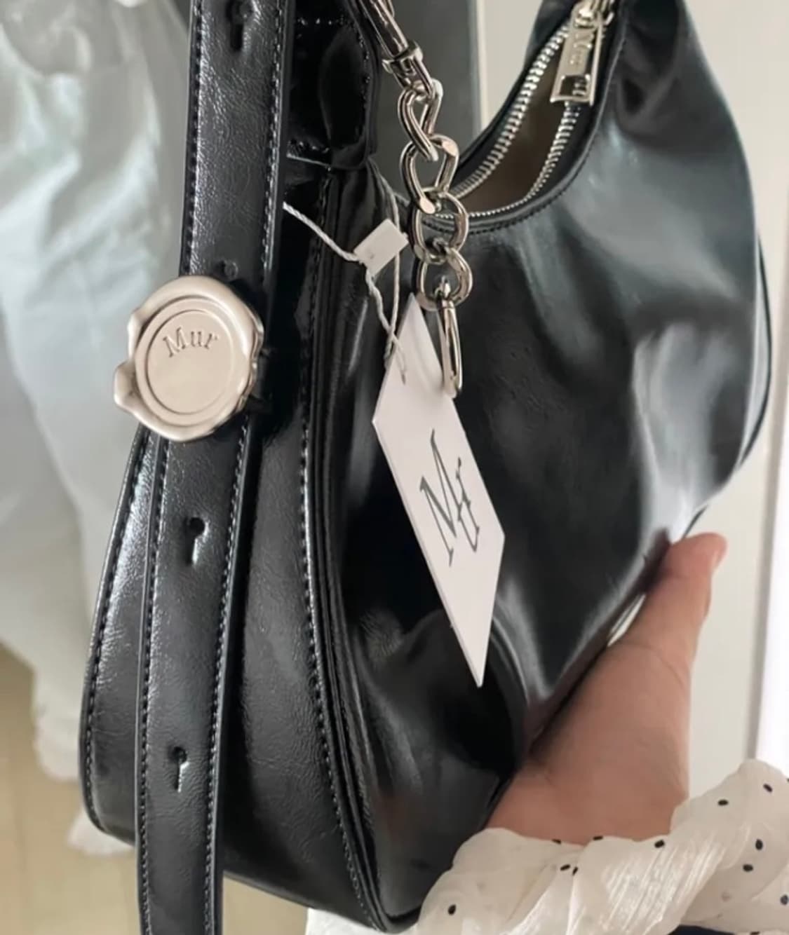 무르 에떼백 플레인블랙 상품이미지1