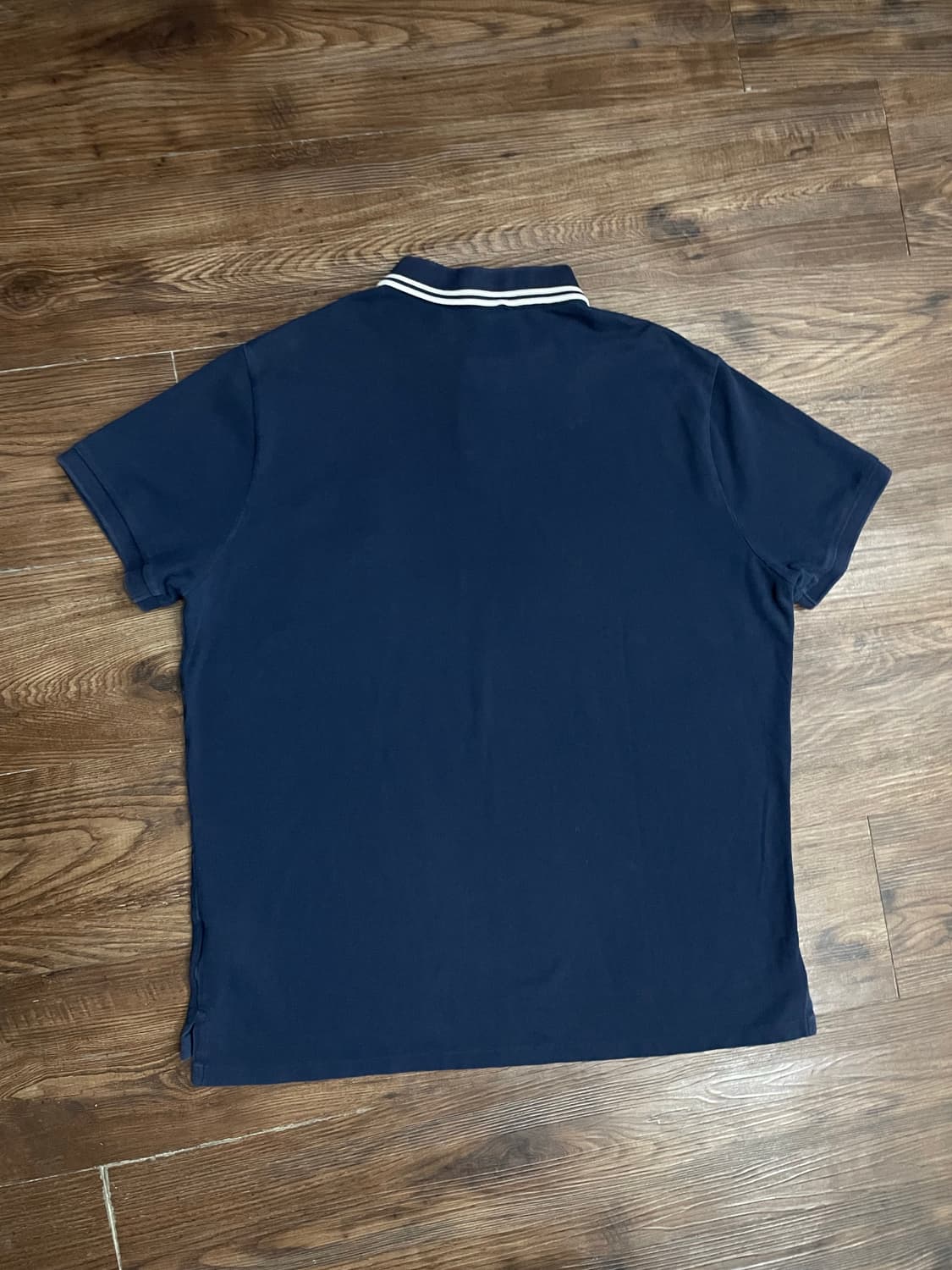 폴로 베어 커스텀 슬림 메시 폴로 셔츠 네이비 상품이미지8