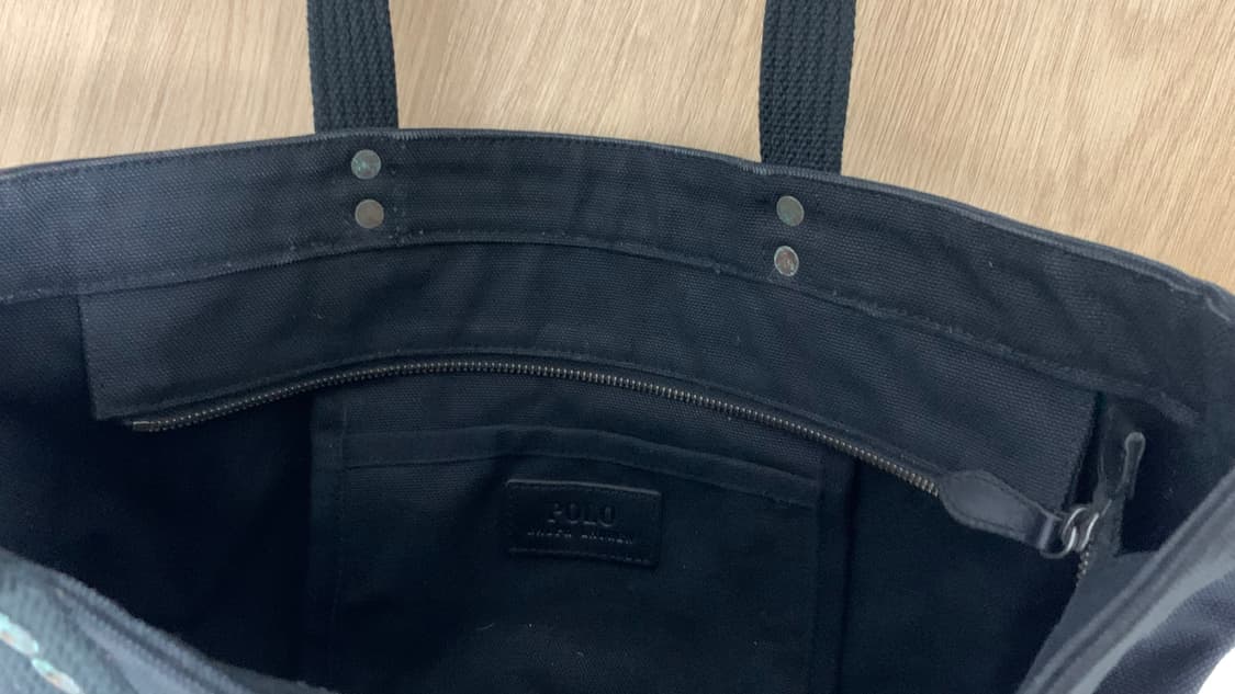 폴로 캔버스 토트백 상품이미지3