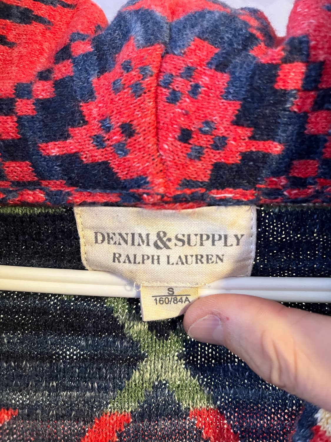 데님앤서플라이 숄카라 니트 가디건 상품이미지3