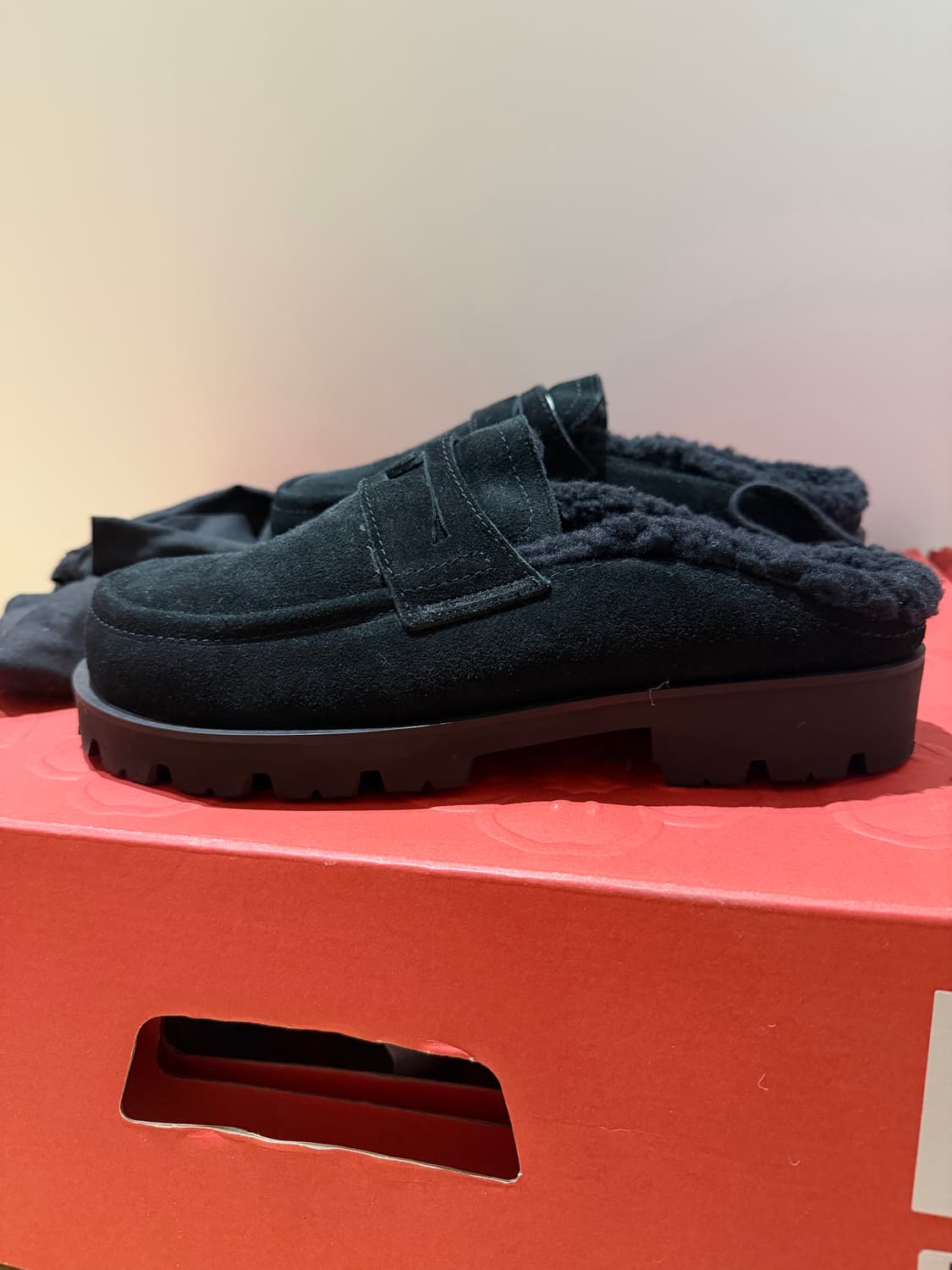 타임롬무 시어링 뮬 270 블랙 상품이미지1