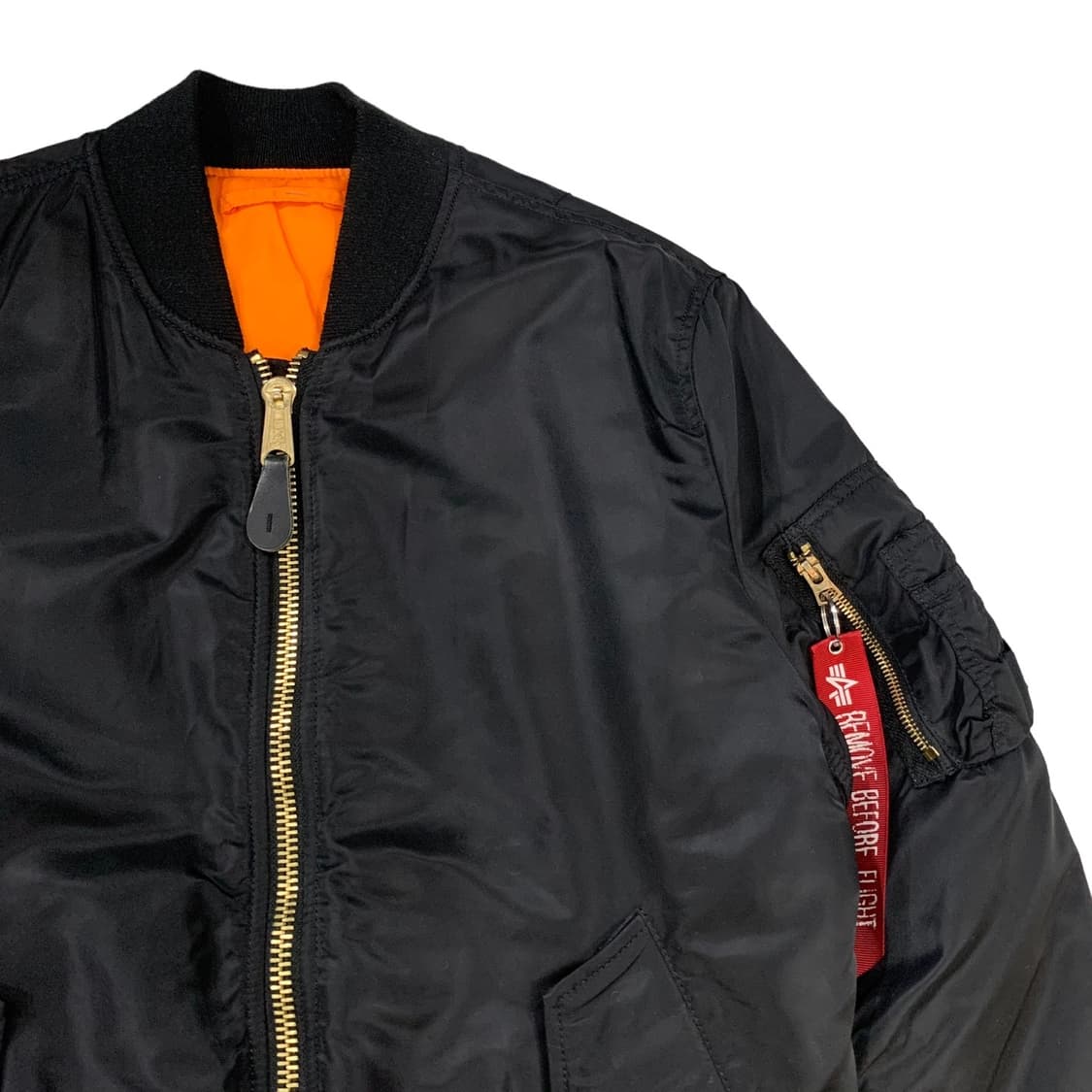 알파인더스트리 ma-1 리버시블 점퍼 상품이미지3