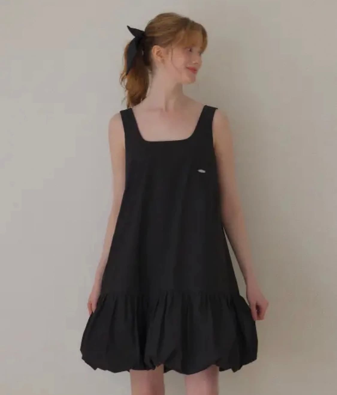 라퍼지 포 우먼 벌룬 원피스 (블랙) 상품이미지1