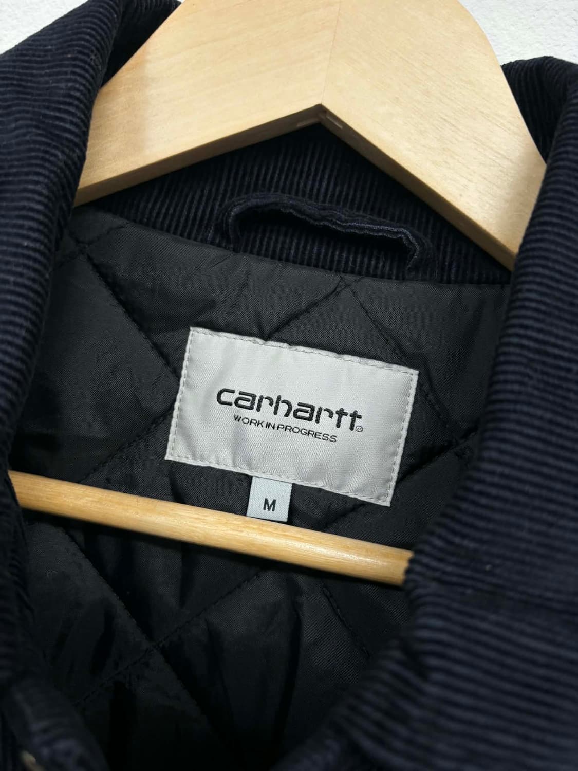 [M] 칼하트 wip 러그드 레터맨 코듀로이 바시티 자켓 상품이미지4