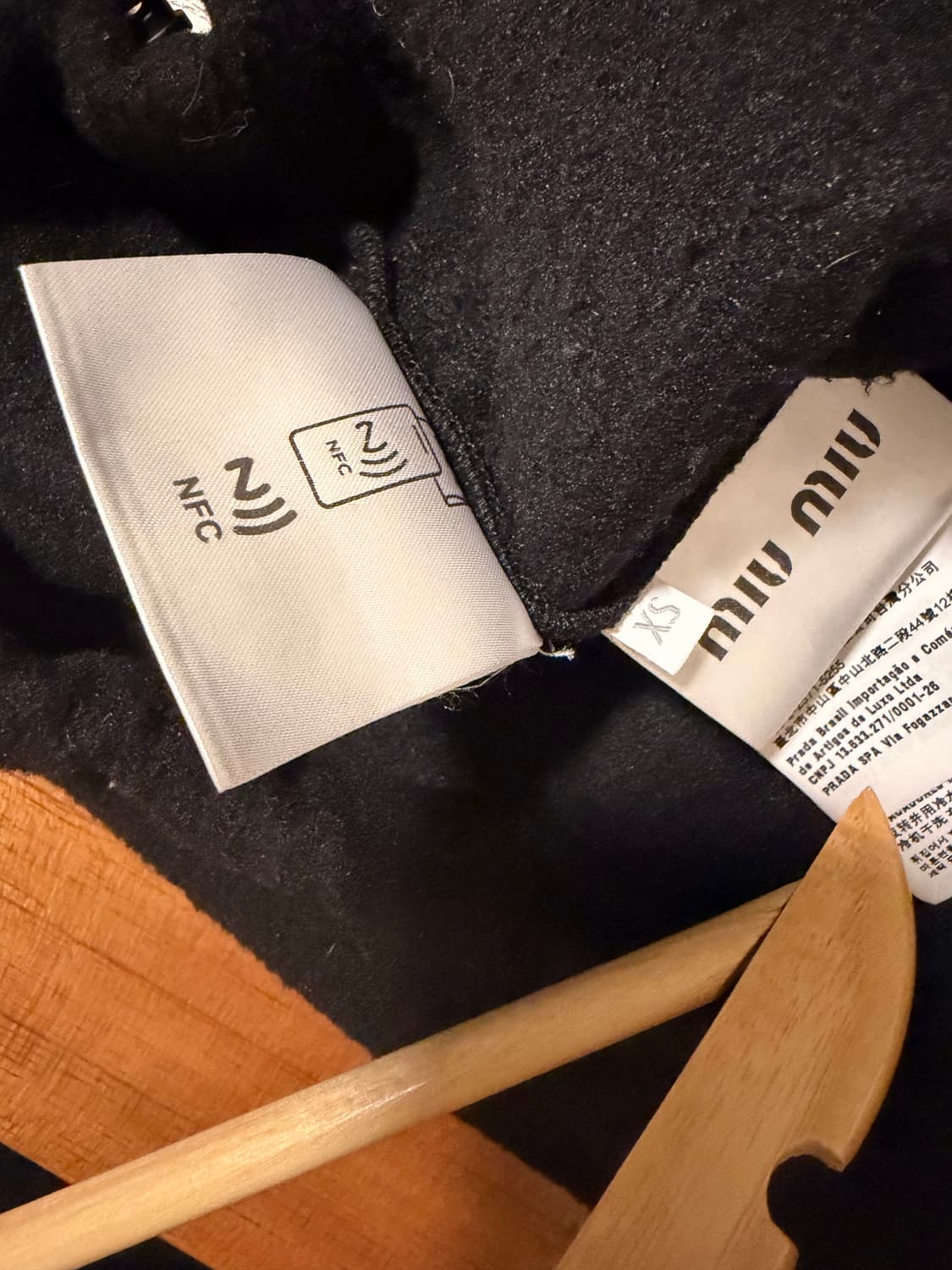 미우미우 하프집업 후리스 XS 상품이미지8