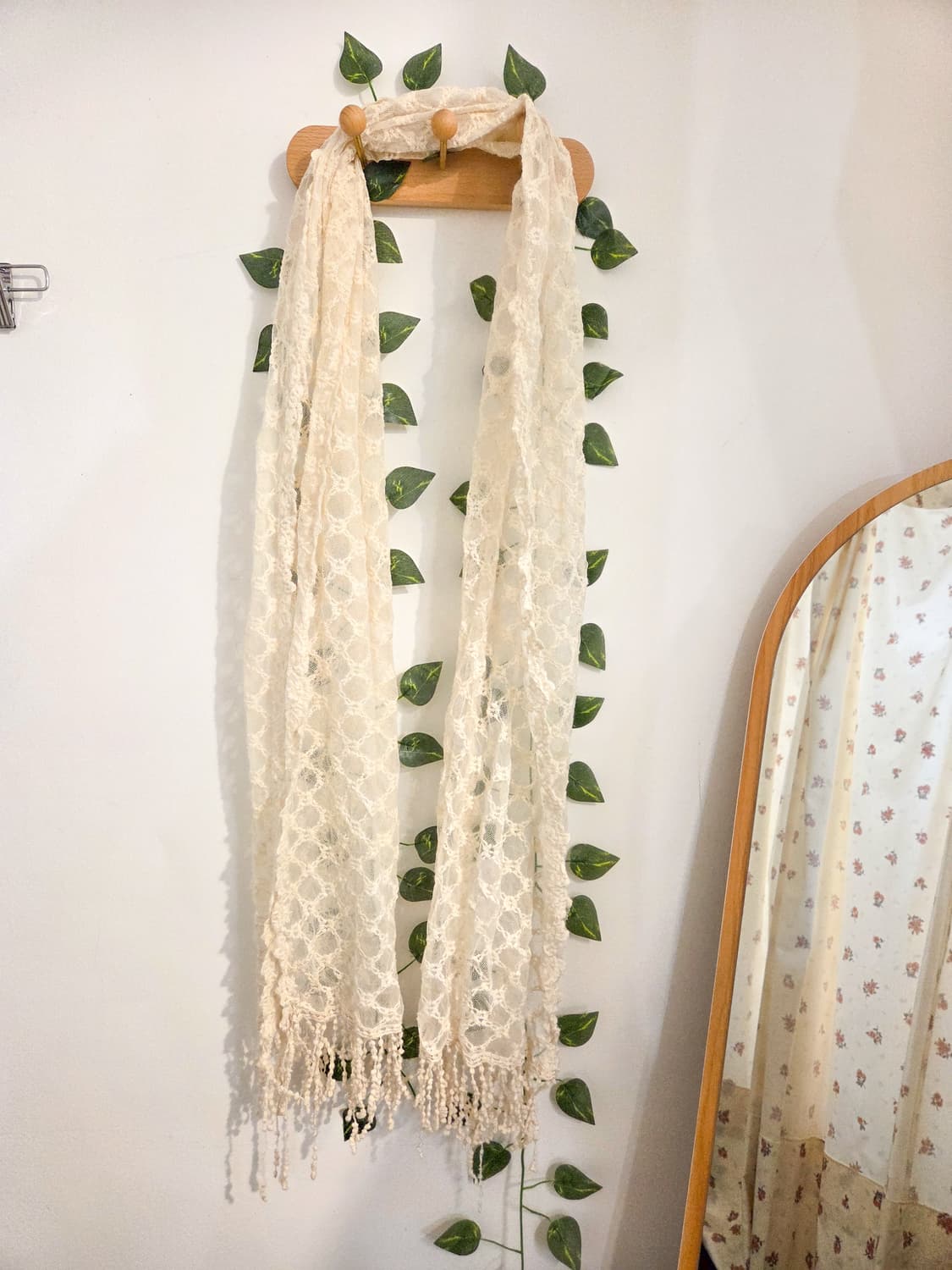 자수 레이스 머플러 상품이미지2