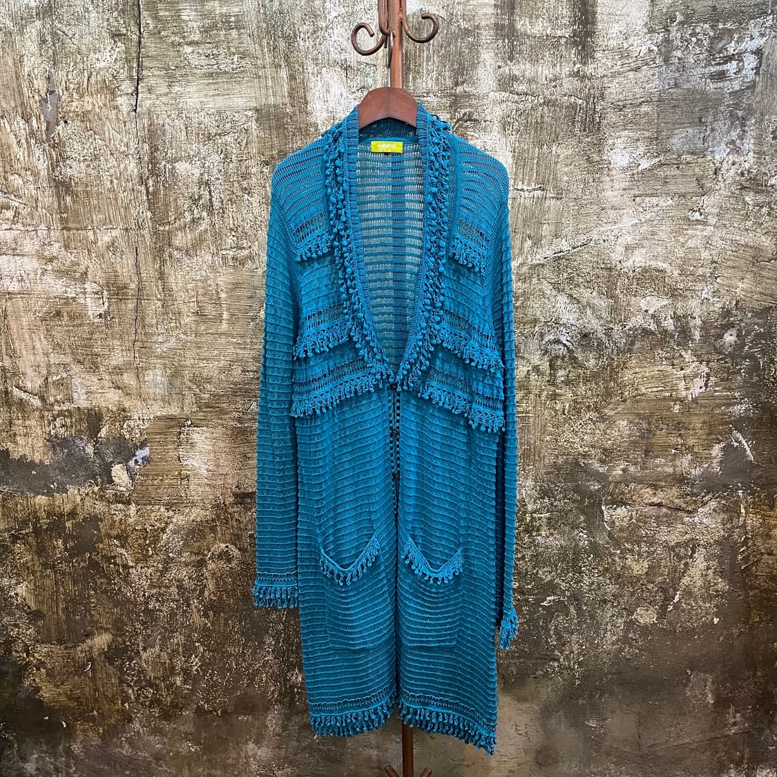 히로코 비스 히로코 코시노 니트 롱 가디건 hiroko koshino  상품이미지1