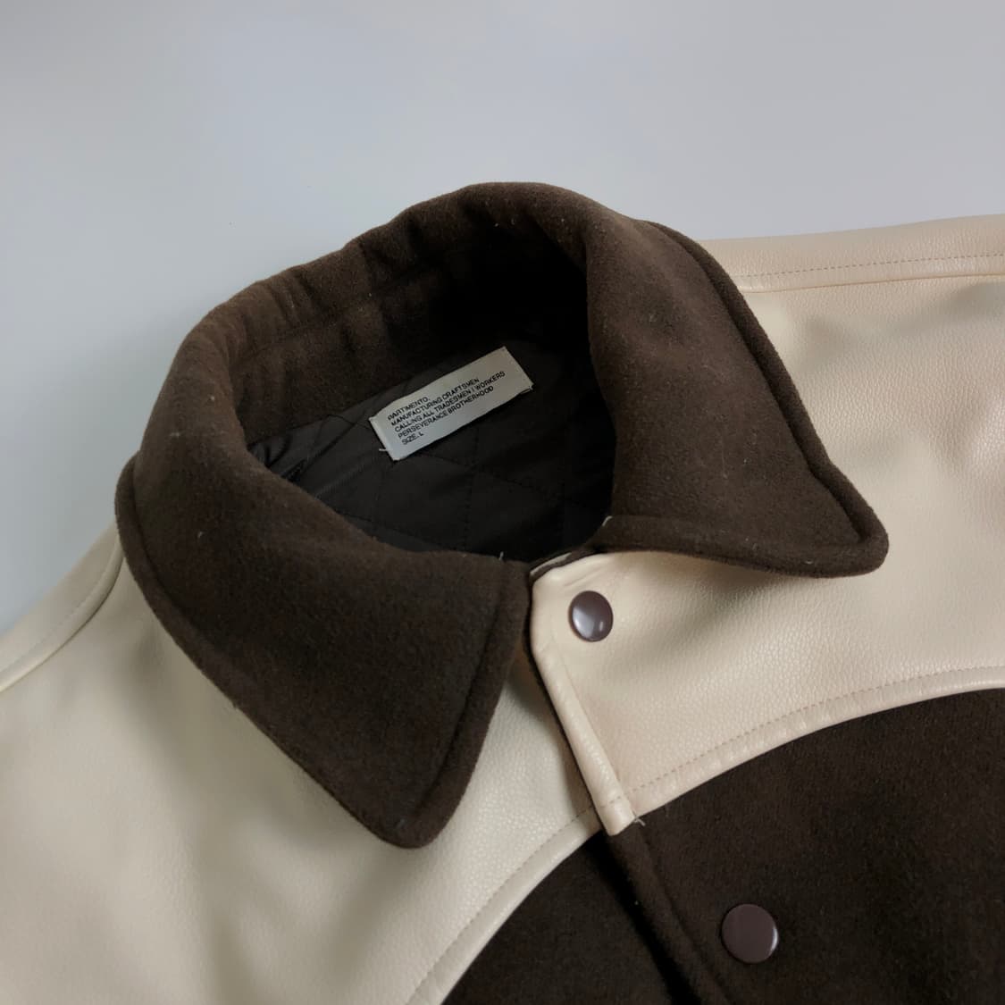 파르티멘토 누빔 바시티 점퍼 L 상품이미지3