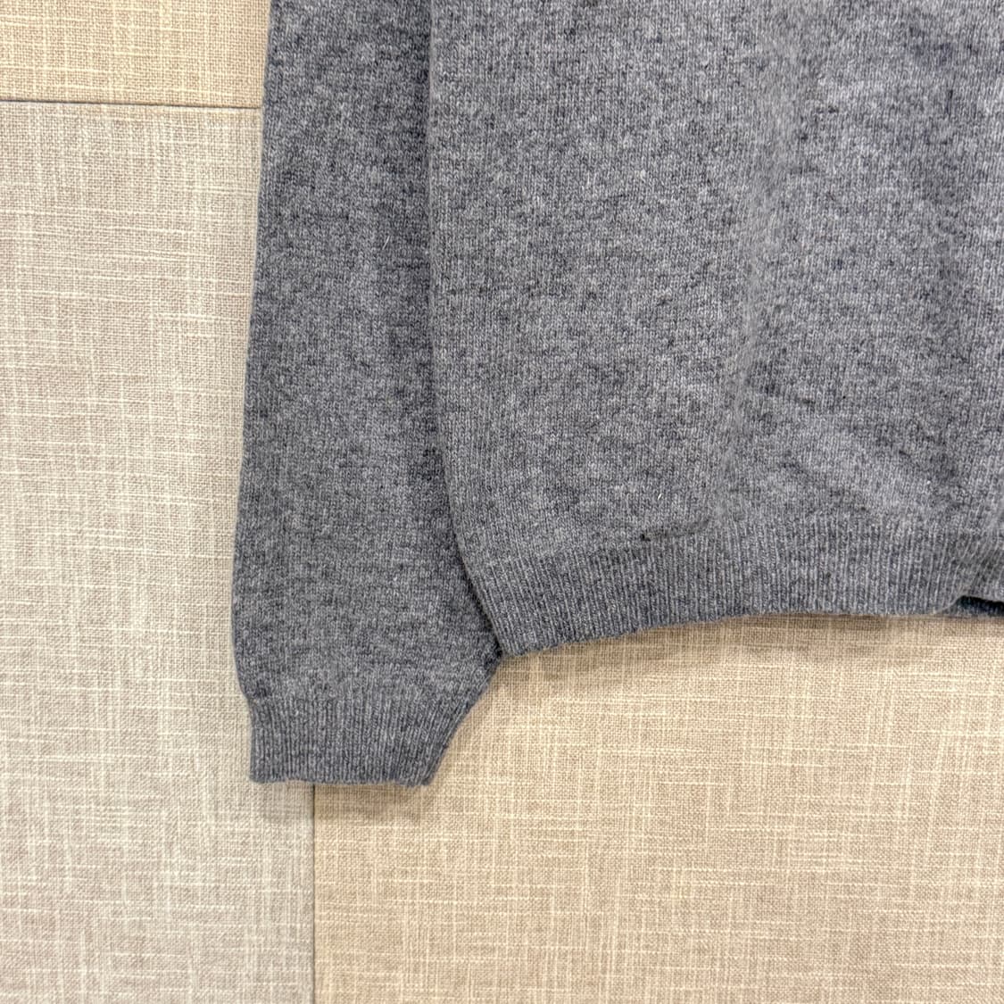 무신사 스탠다드 울캐시미어 혼방 니트 M 그레이 상품이미지3