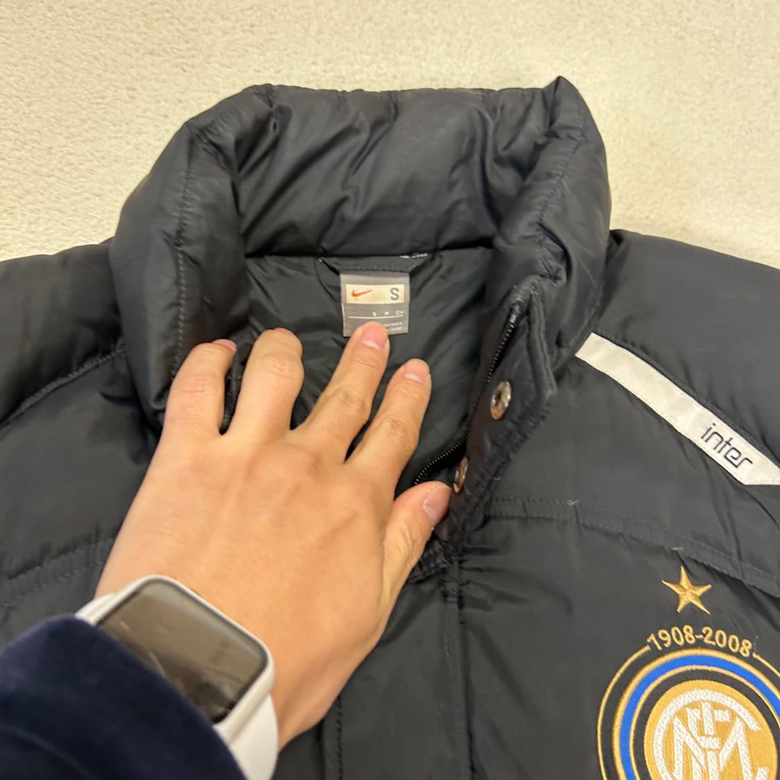 나이키 인테르 패딩 상품이미지3