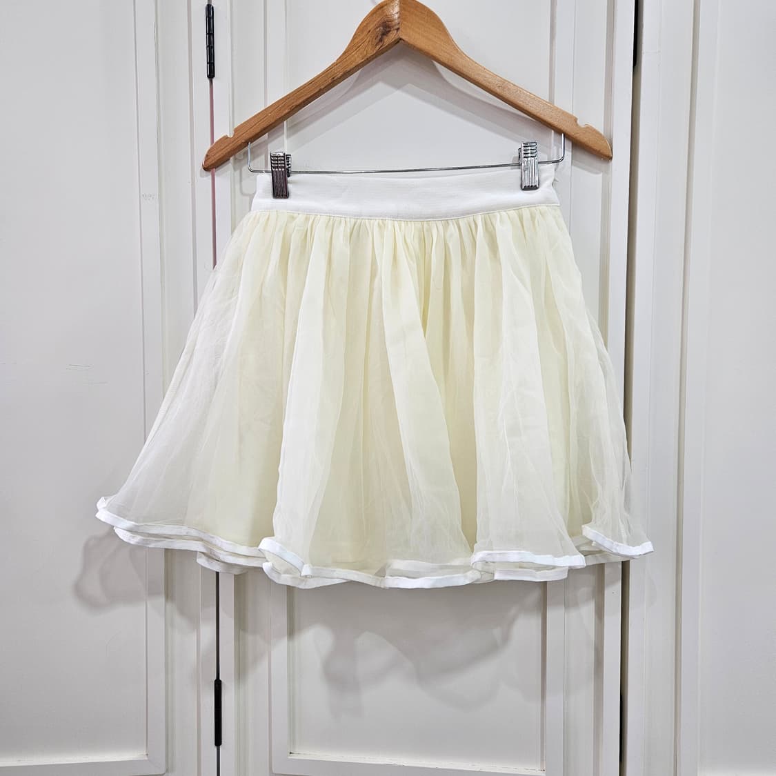 에블린 (Evelyn)샤 레이어드 플레어 스커트 상품이미지1