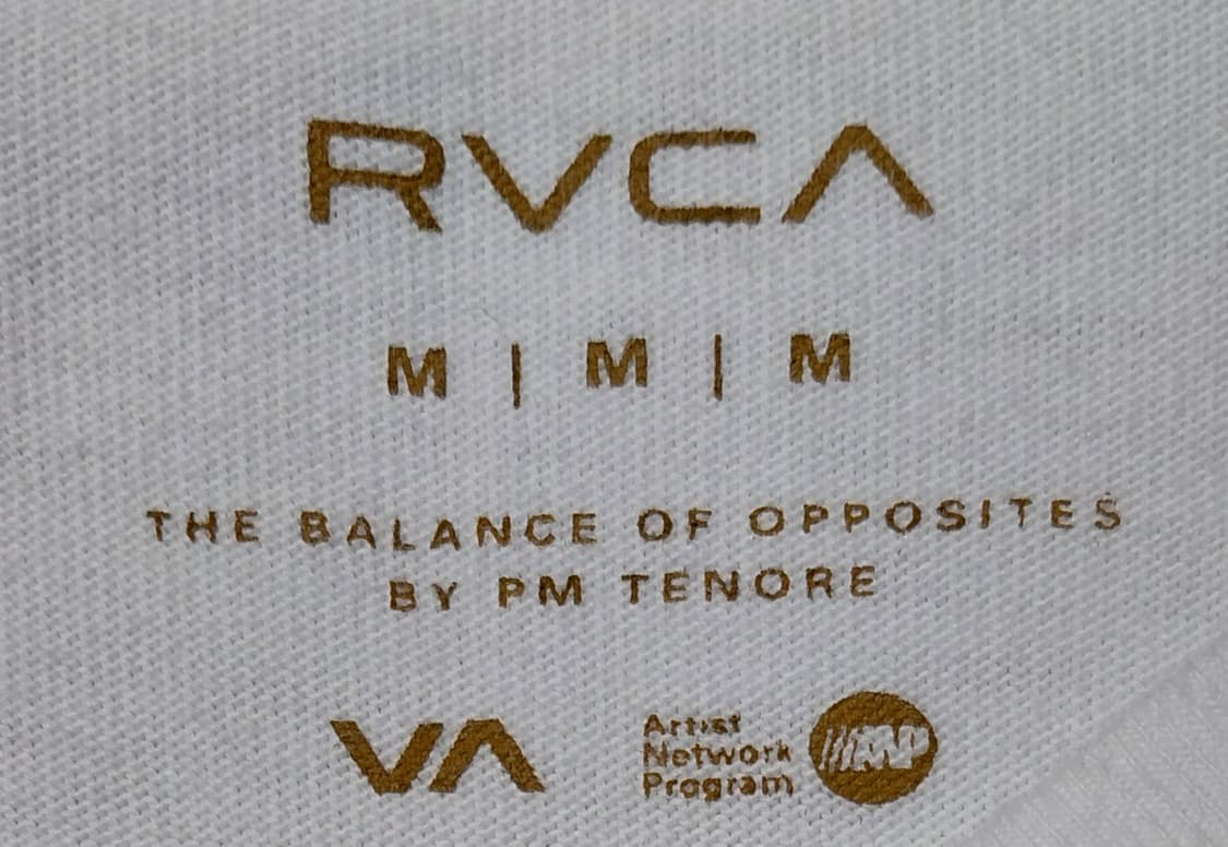 [M~L] RVCA 루카 백로고 아치 자수 롱슬리브 티셔츠 상품이미지7