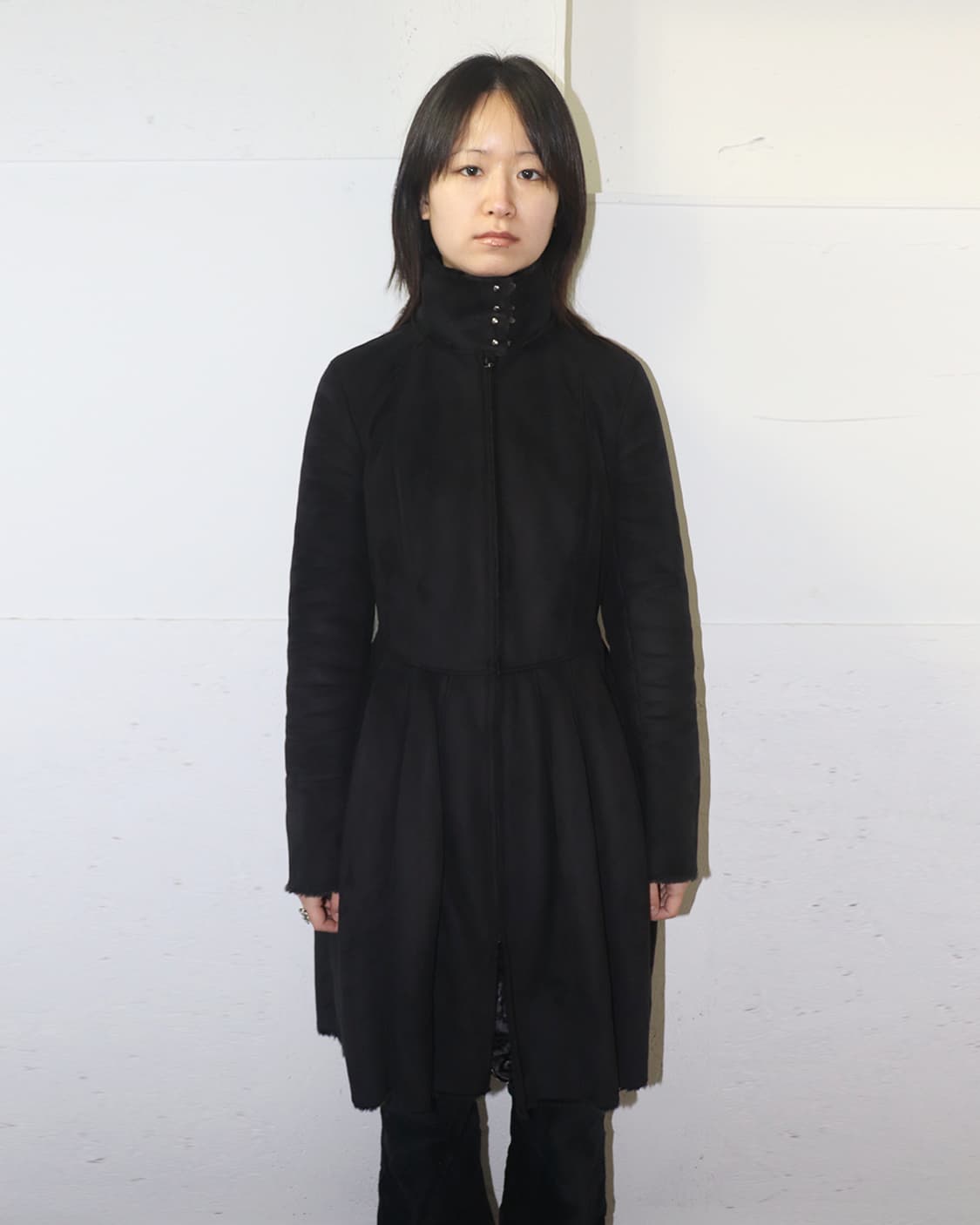 아르마니 익스체인지 시어링 코트 상품이미지1