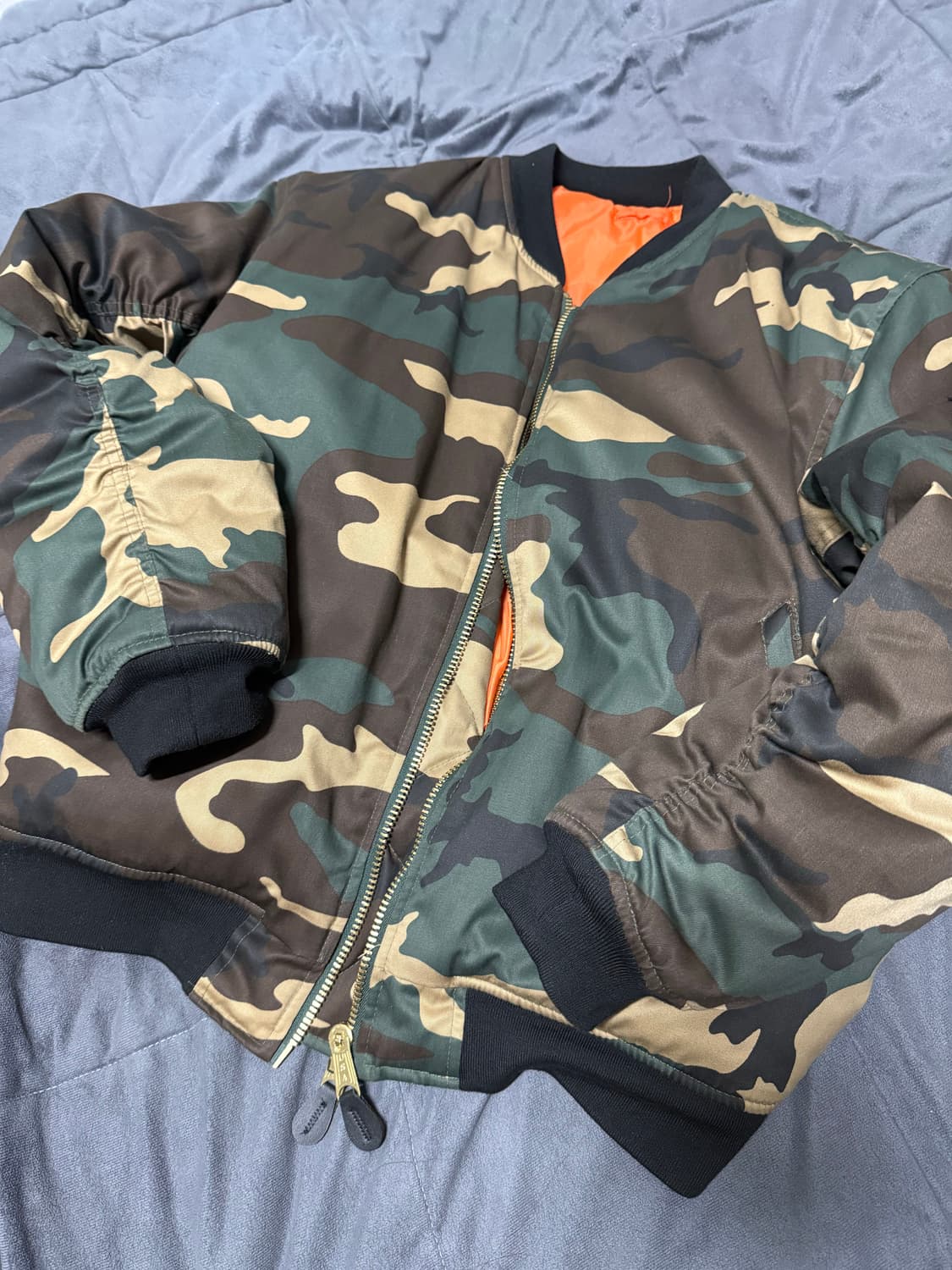 [2XL] 포스텍스가먼트 봄버 자켓 상품이미지1