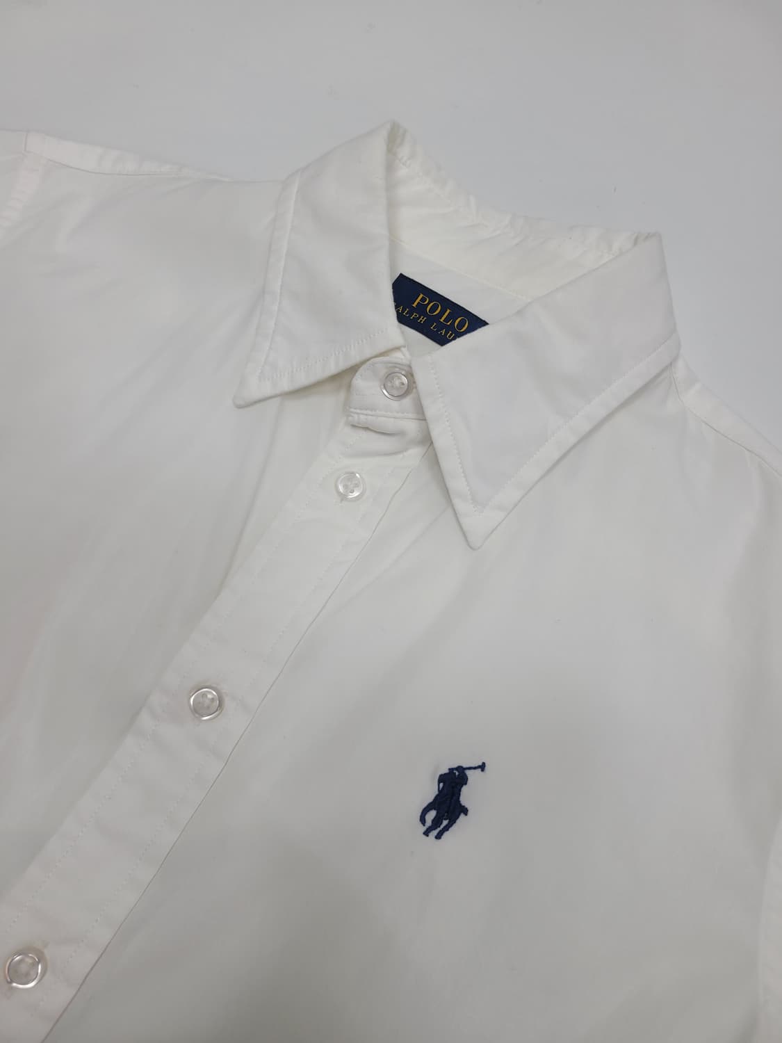 POLO 폴로 랄프로렌 드레스 화이트 셔츠 / 155-84A
 상품이미지3