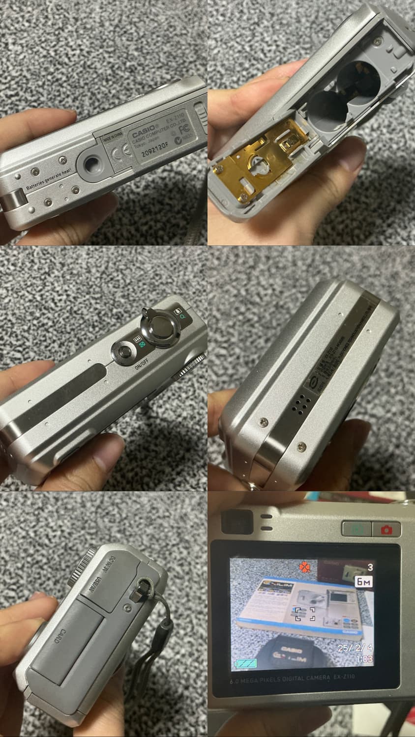 [작례☑️] Casio exilim Ex-z110 디지털 카메라📷 상품이미지3