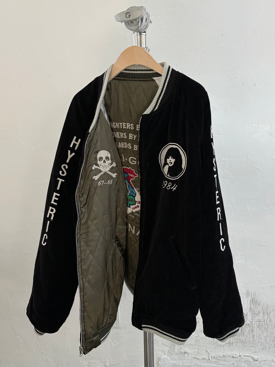 Hysteric Glamour 히스테릭글래머 리버시블 스카쟌 자켓 상품이미지5