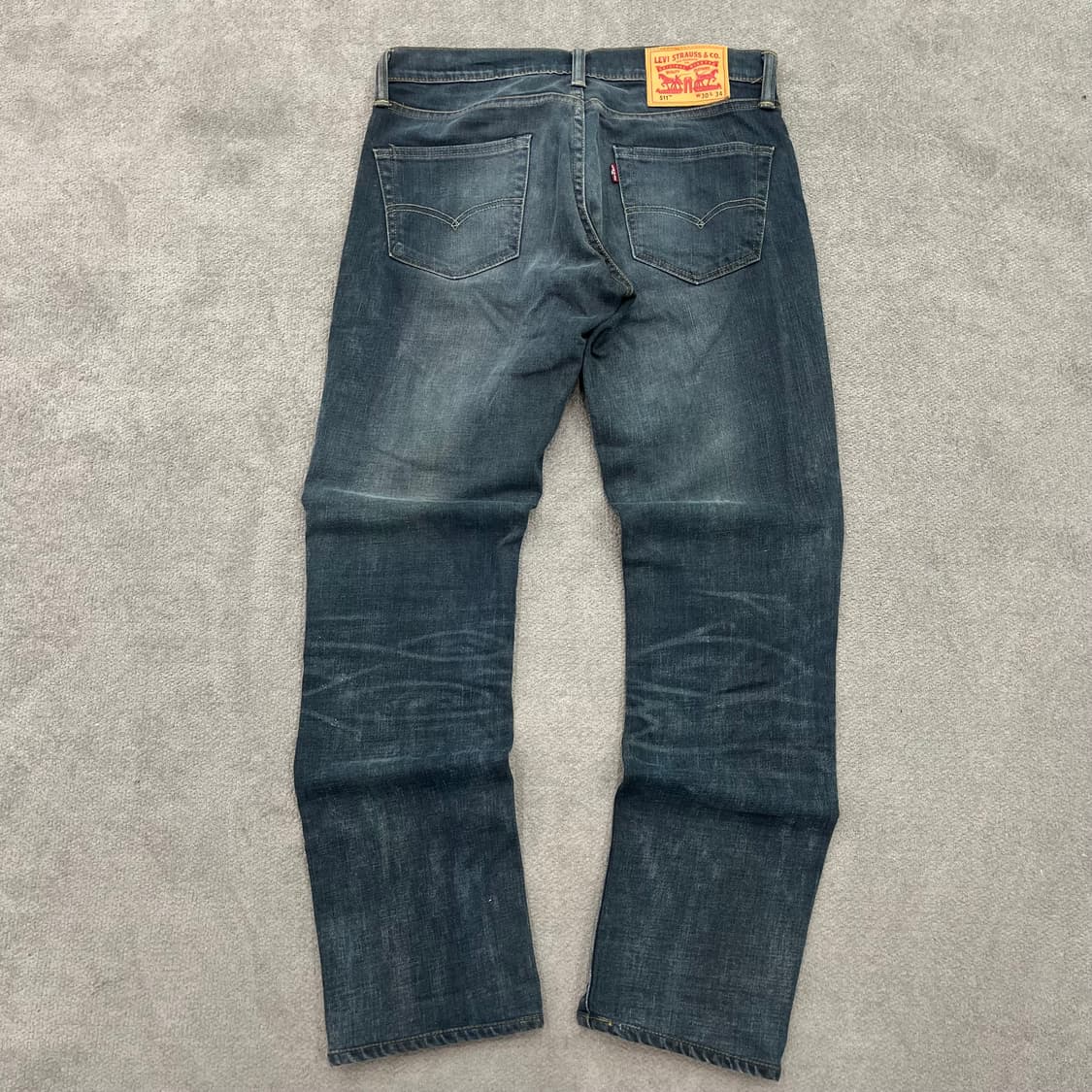 30 리바이스 511 워싱 데님 팬츠 상품이미지5