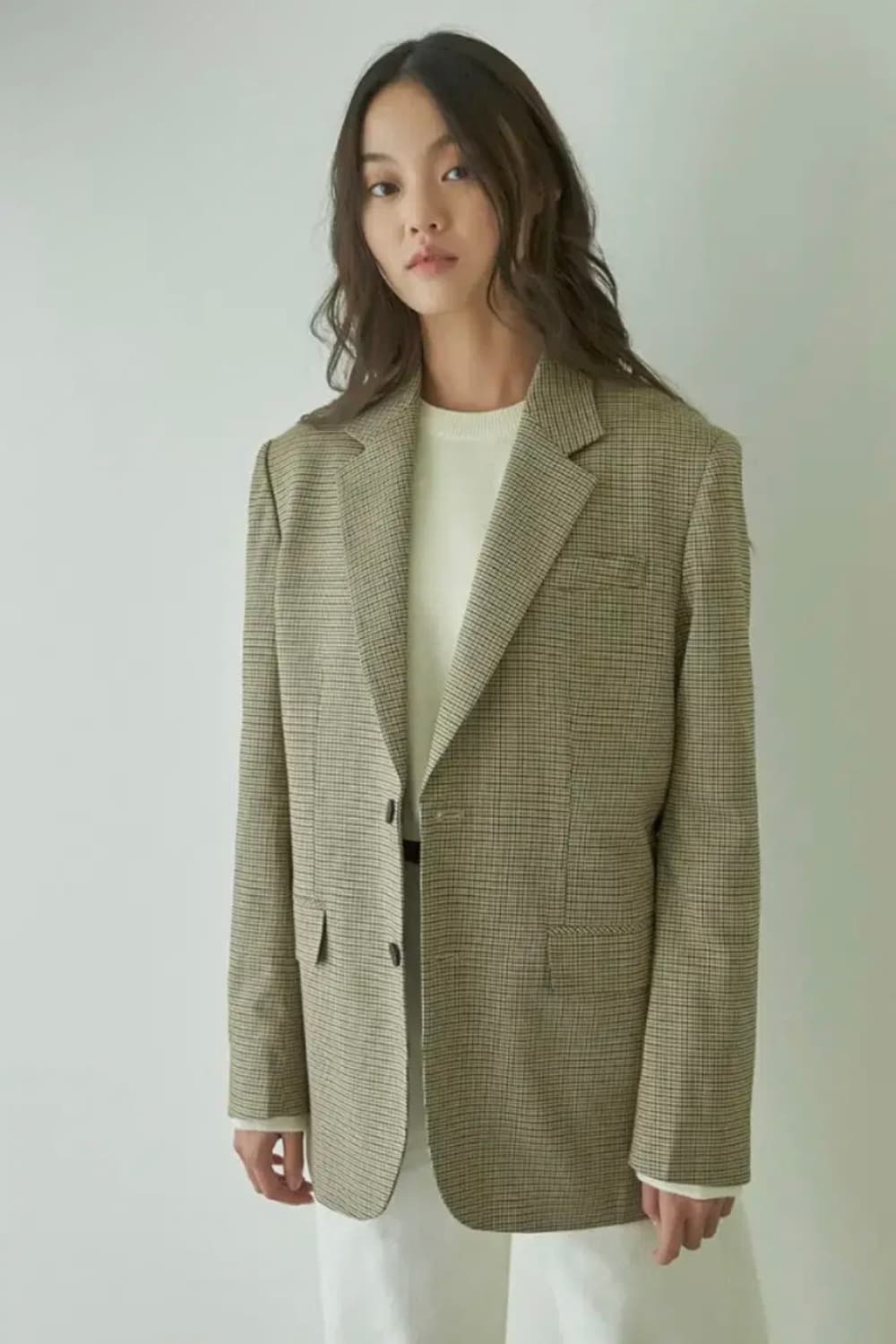 mmgl 체크 블레이저 4size  상품이미지3