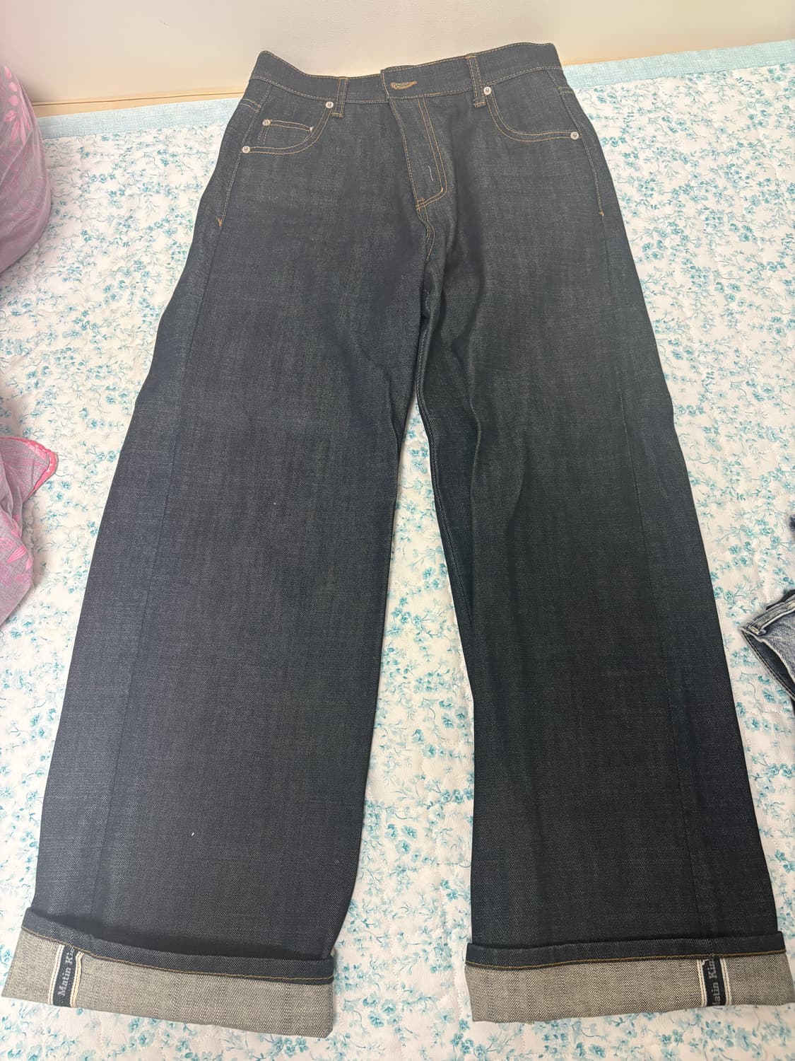 마뗑킴 생지 데님 L사이즈 상품이미지1