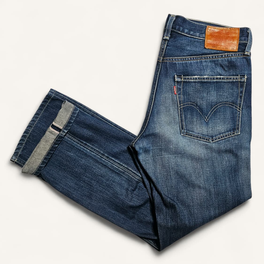 [33][리바이스]일본판 00's 502™스트레이트핏 셀비지 데님 상품이미지3