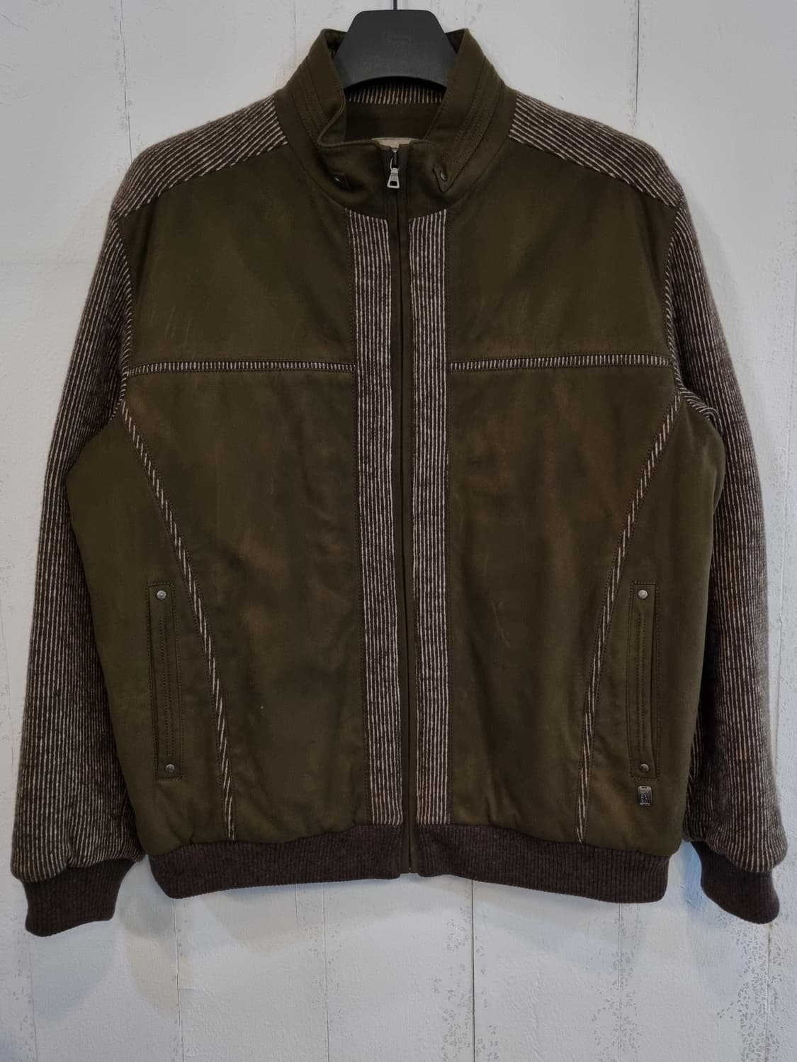 PGA TOUR 남성 스웨이드 자켓 100/실측105 상품이미지2