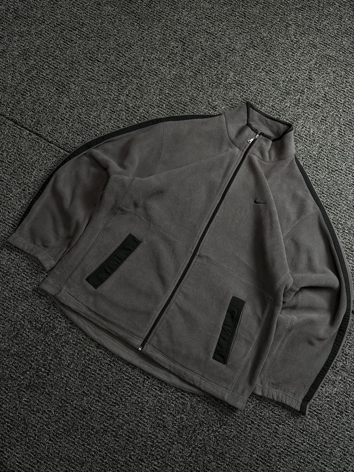 00s 나이키 올드스쿨 디테일 박시핏 후리스 자켓 1868 상품이미지1