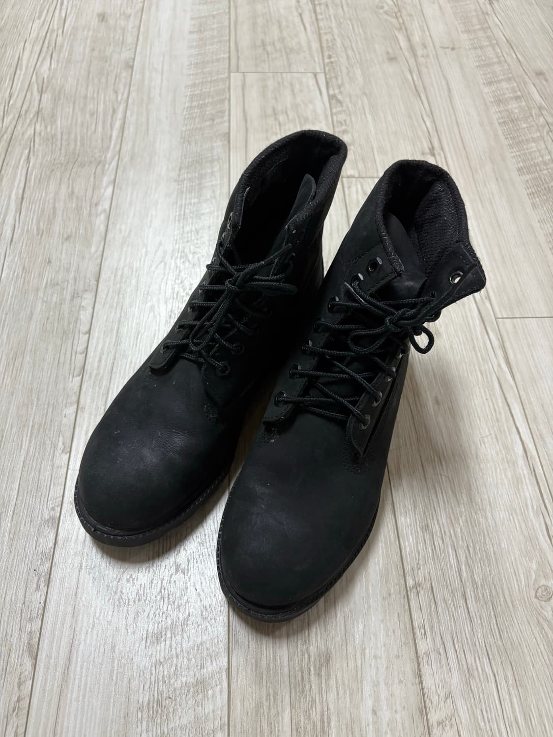 팀버랜드 6인치 워커 부츠 블랙 260 상품이미지1