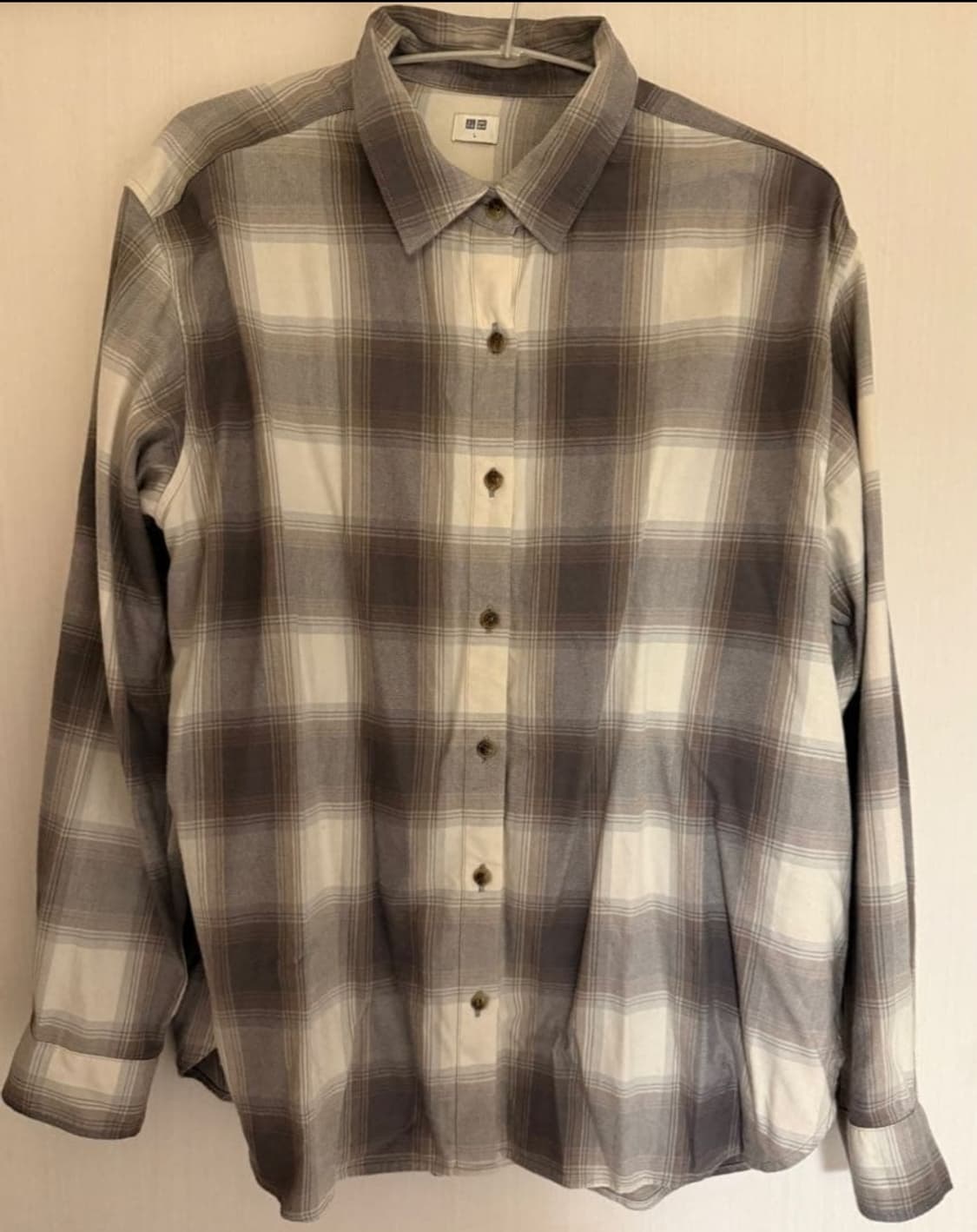 Uniqlo 유니클로 소프트 브러시드 체크 셔츠 상품이미지2