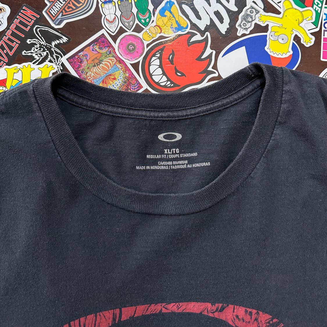 오클리 로고 티셔츠 XL 상품이미지4