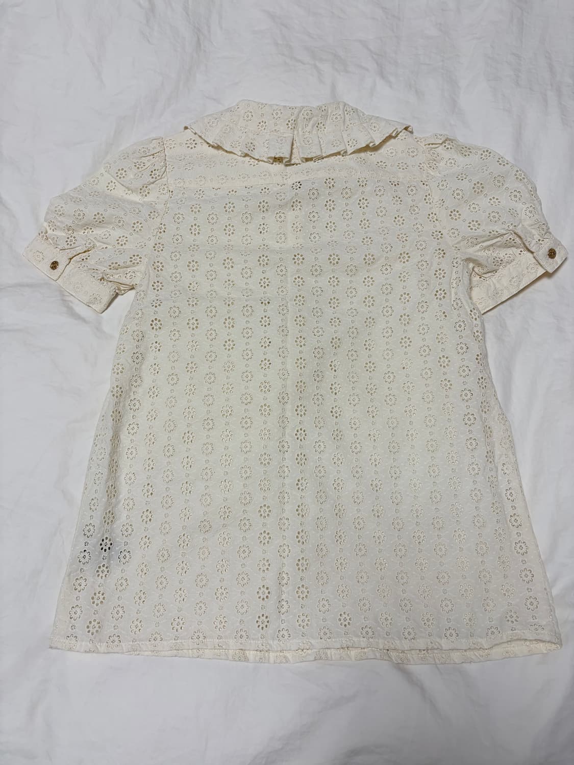 쥬시꾸뛰르 면블라우스 상품이미지2