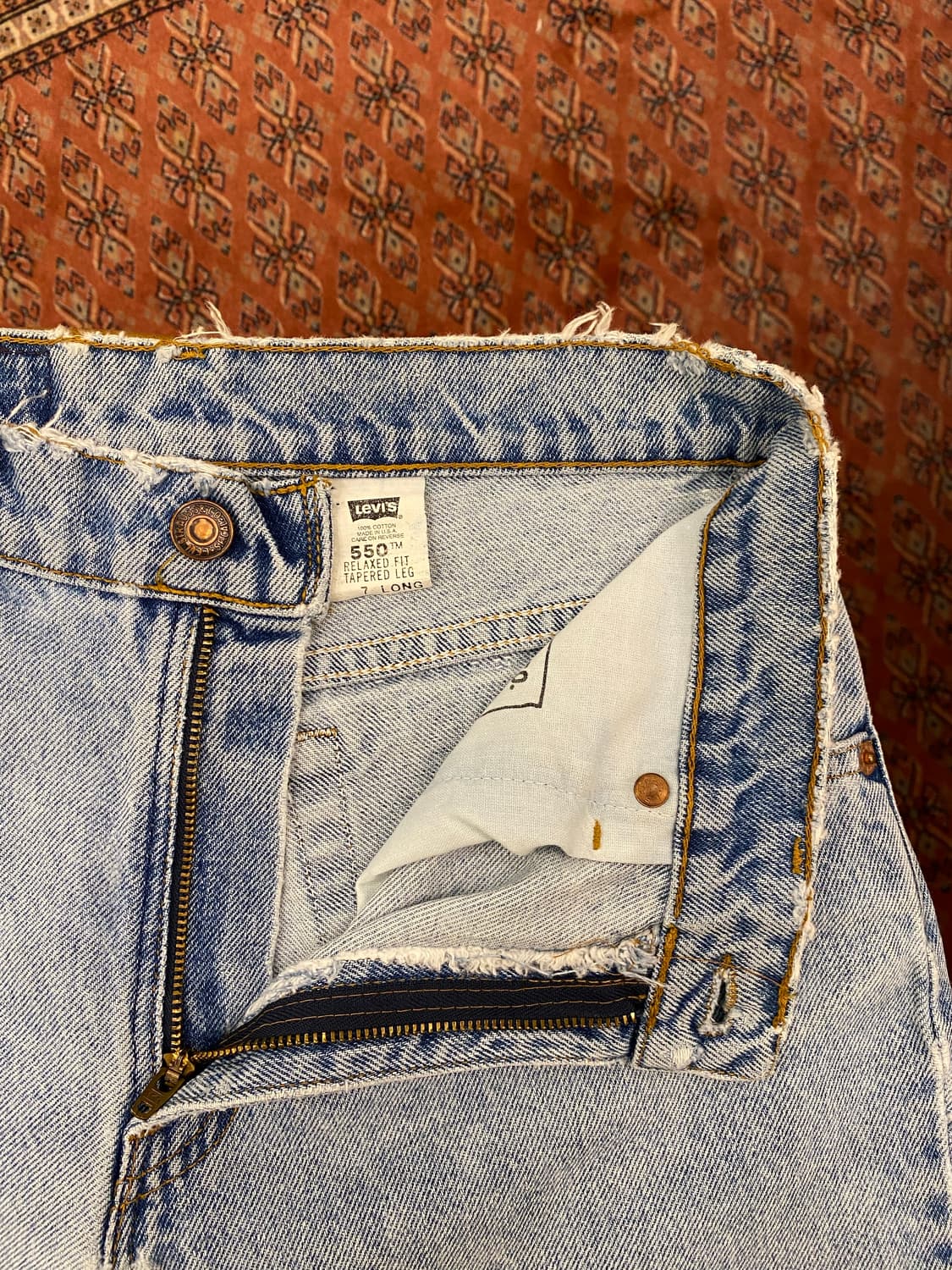 90s USA 빈티지 리바이스 쇼츠 청반바지 26inc 상품이미지7