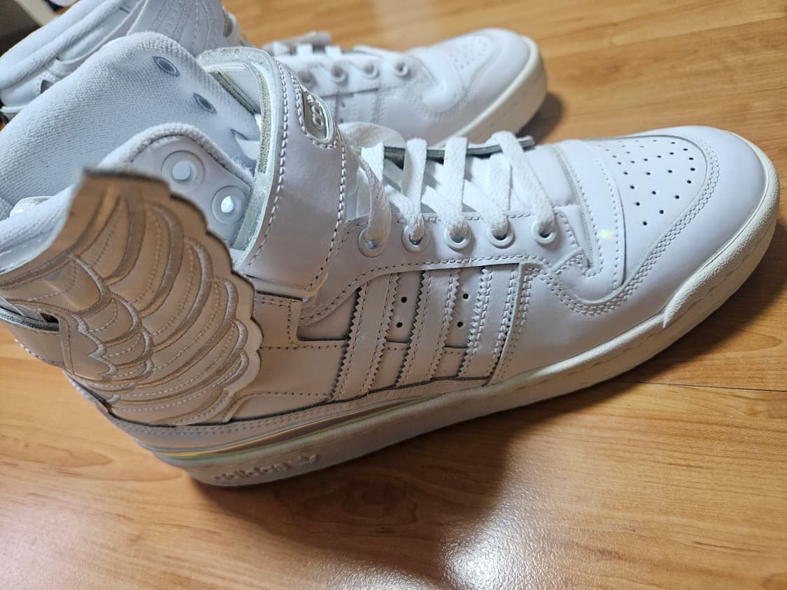 아디다스x제레미스캇 포럼 하이 윙스 4.0 '화이트 오팔' 상품이미지6