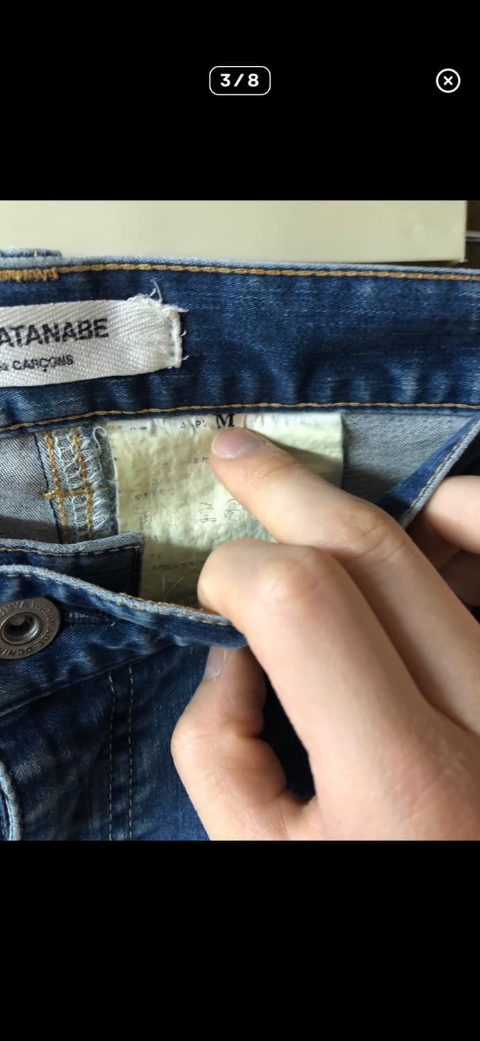 junyawatanbe 데님팬츠 M 상품이미지3