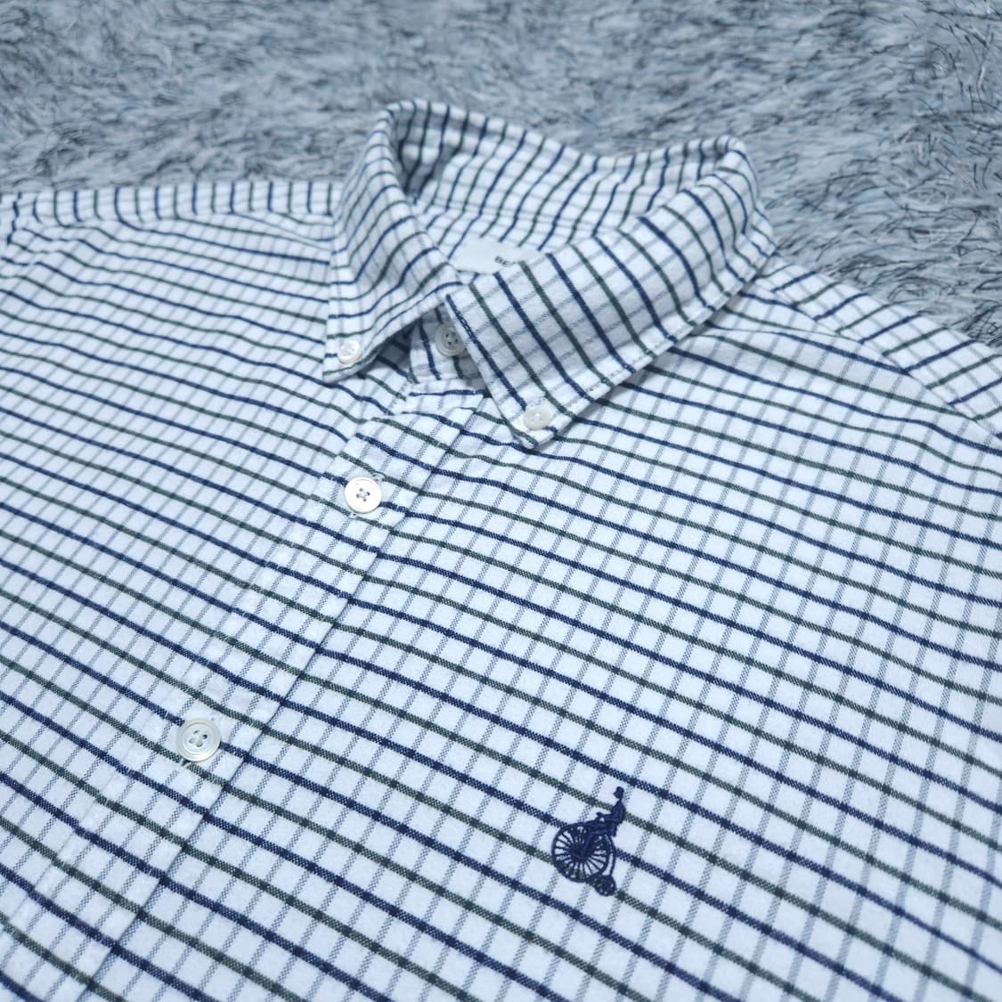 빈폴) 100-105 남자 체크셔츠남방 / 왕눈이샵 상품이미지4