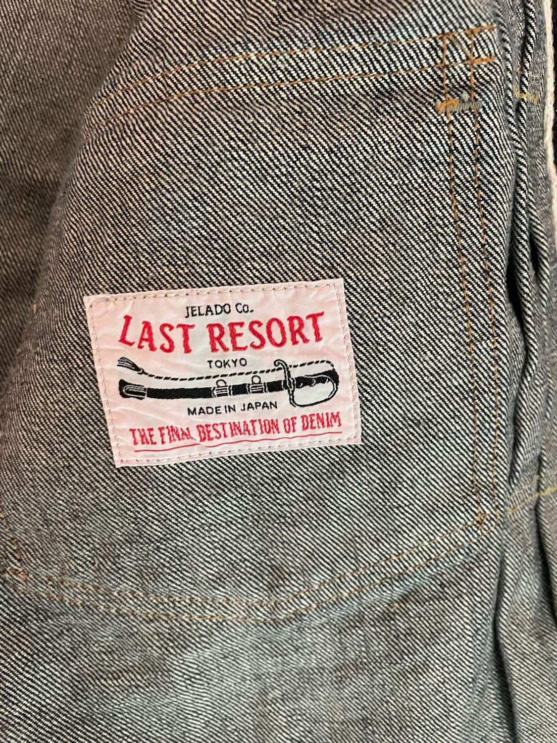 제라도 2세대 데님자켓 JELADO 55Denim Jacket 406XX 상품이미지10