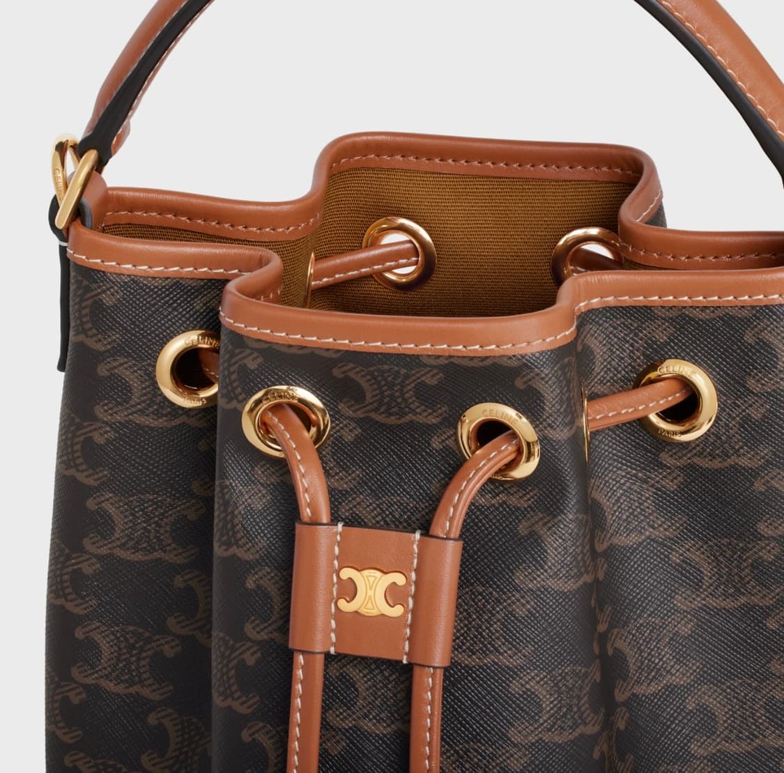 셀린느 틴클라라백 /트리옴프 캔버스&커프스킨 상품이미지4