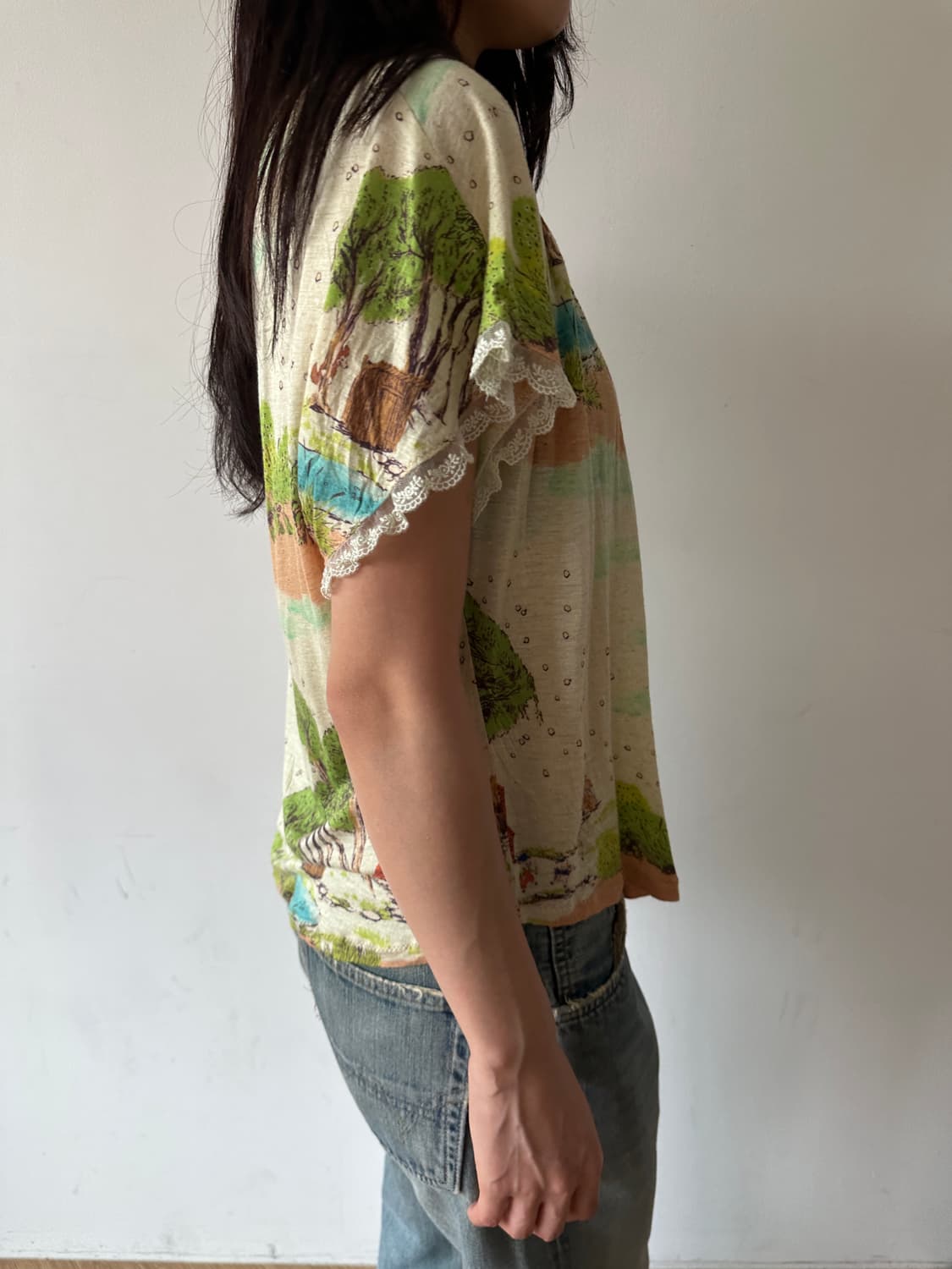 FRANCHE LIPPEE 레이스 티셔츠 상품이미지3