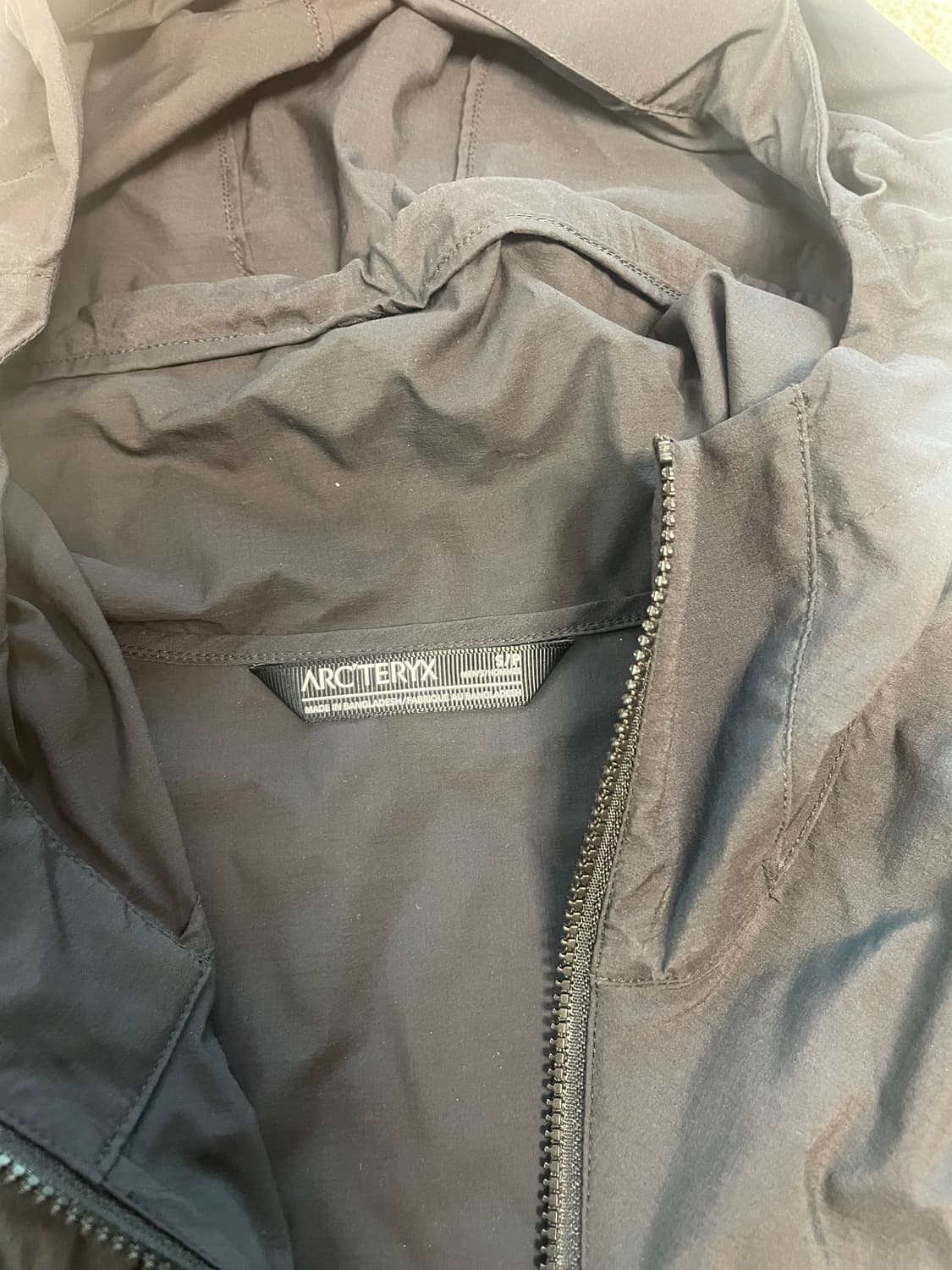 아크테릭스 스쿼미시 후디 블랙 색상 S 사이즈 상품이미지9